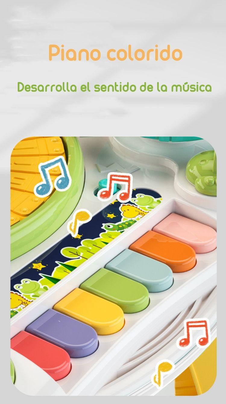Juguete Mesa De Actividades Musical Lubabycas Verde-6