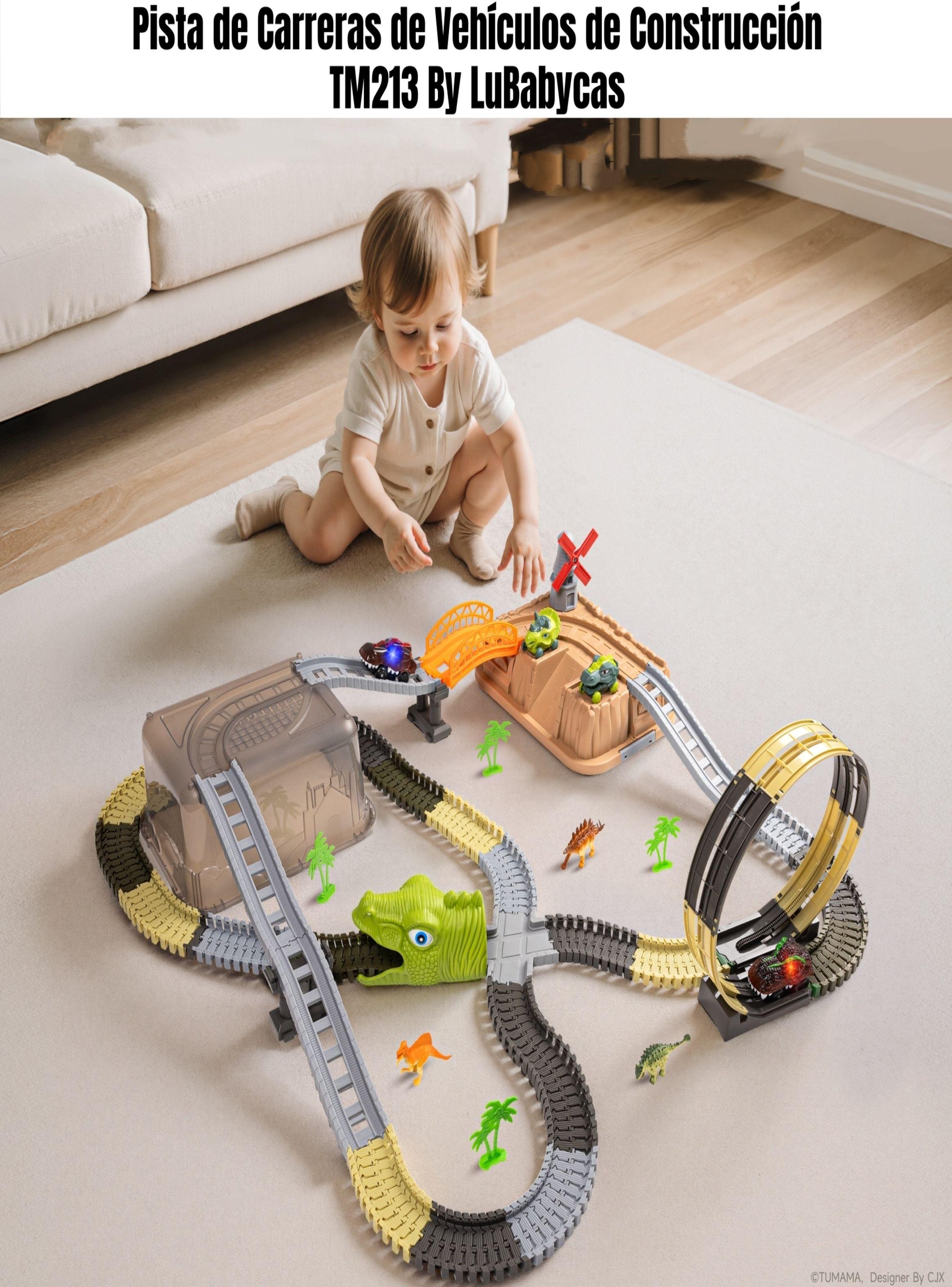 Juguete Didáctico Autopista Eléctrica Caja TM213 LuBabycas-2