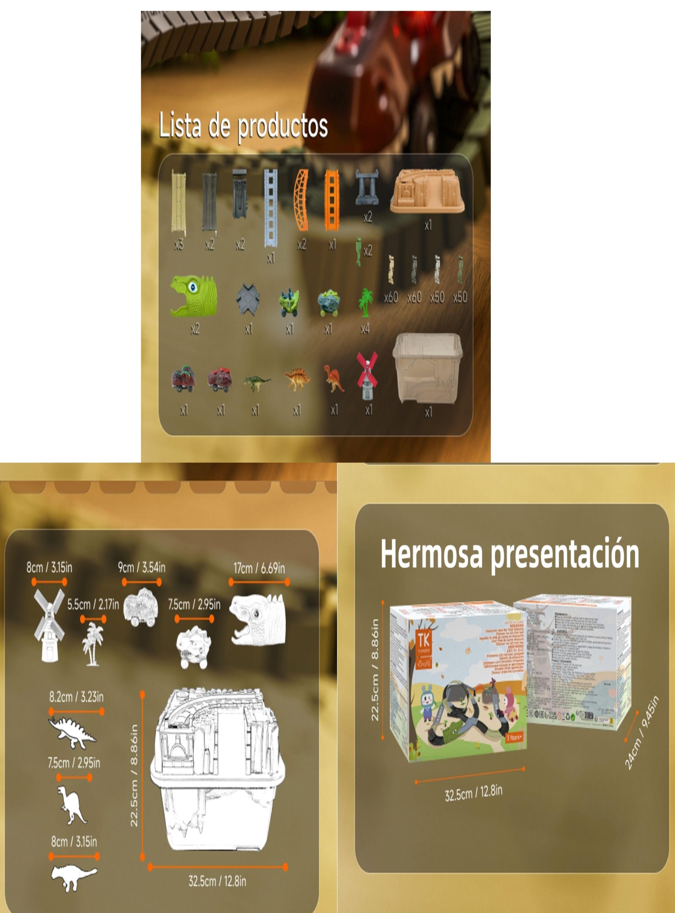 Juguete Didáctico Autopista Eléctrica Caja TM213 LuBabycas-8