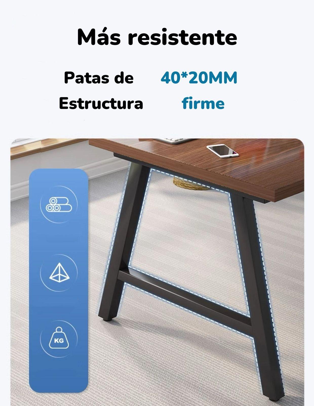 Escritorio 140cm Con Cajones Compartimiento Cloud LuBabycas-2