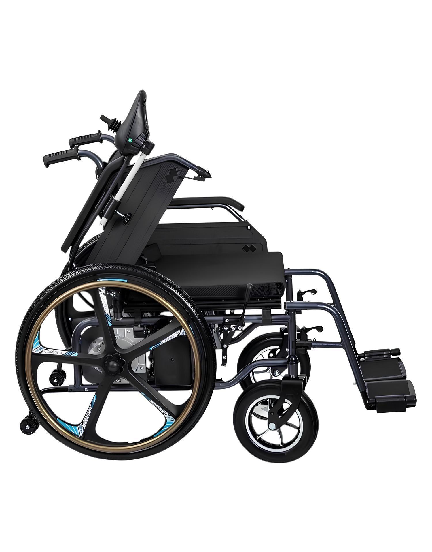Silla De Ruedas Eléctrica Plegable Movix By LuBabycas-1