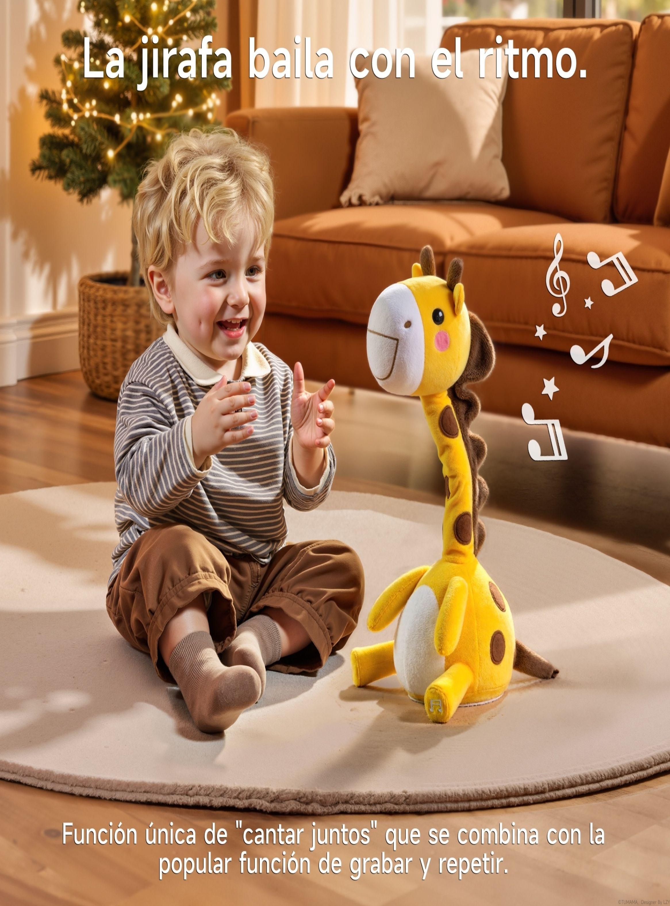 Juguete Musical Jirafa Interactiva 4 En 1 TM295 By LuBabycas-3