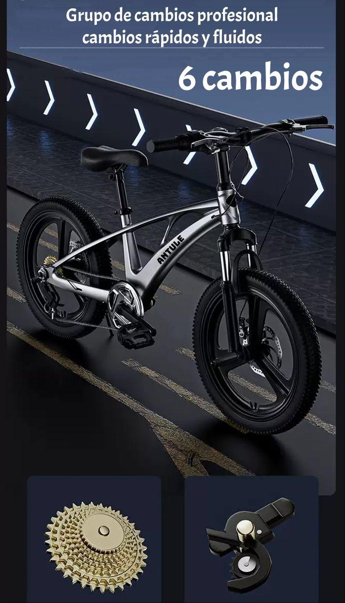 Bicicleta Infantil 7-10 Años Aro 20 City LuBabycas-2