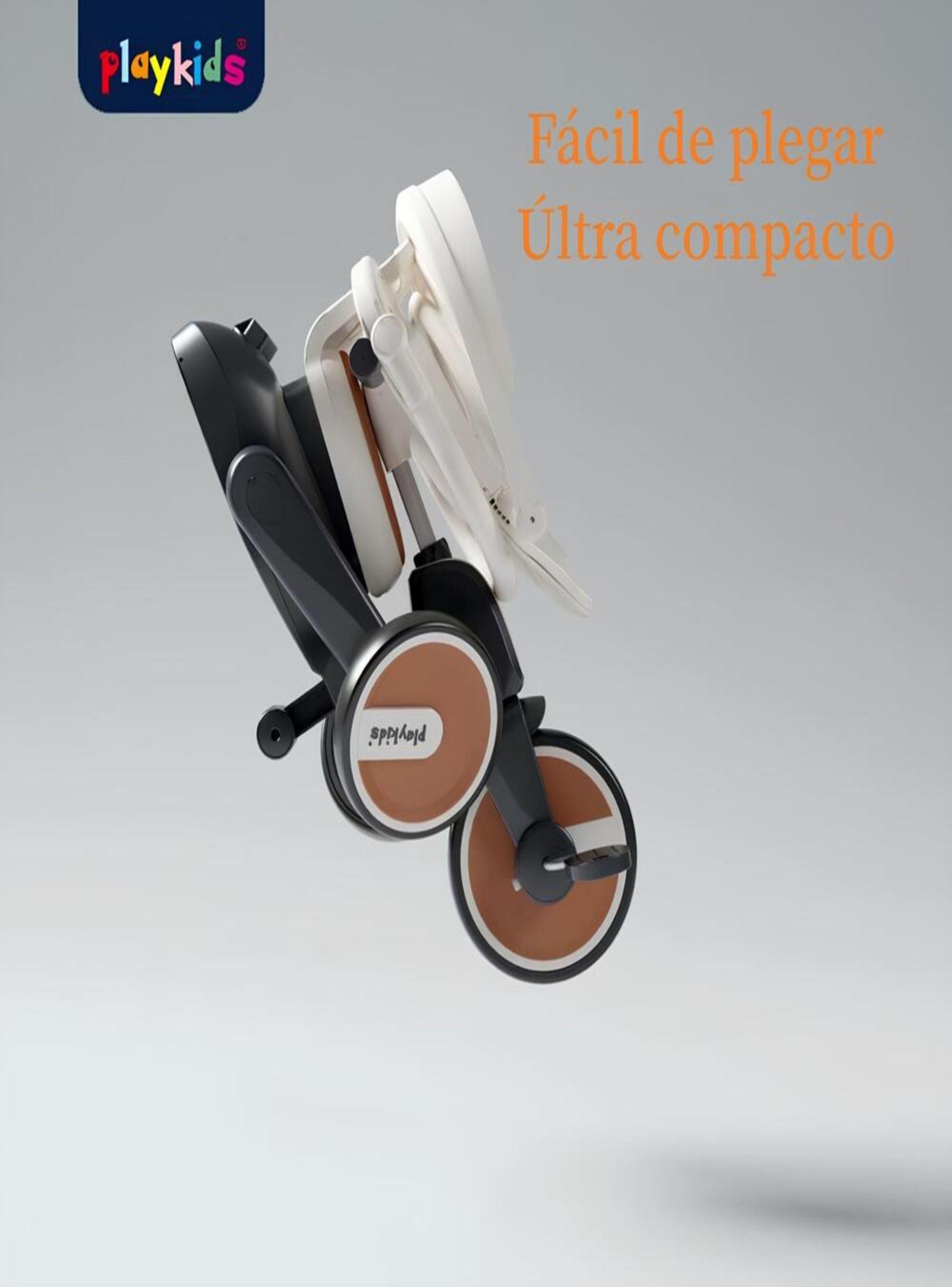 Triciclo De Paseo 360° Y Balance 6 En 1 Plegable Negro-6