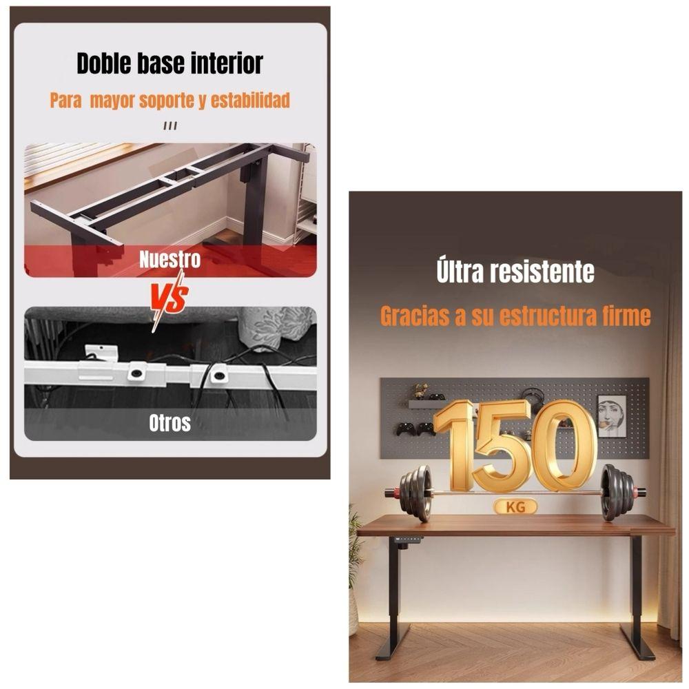 Escritorio Eléctrico Regulable Accesorios 140CM LuBabycas-7