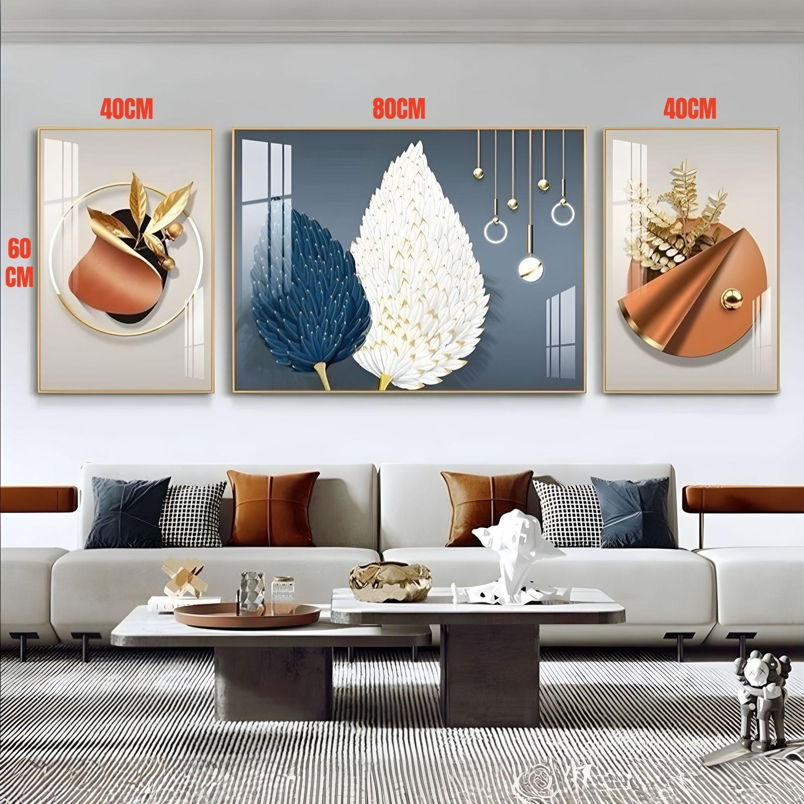 Set De 3 Cuadros Decorativos Marcos de Aluminio By LuBabycas-1