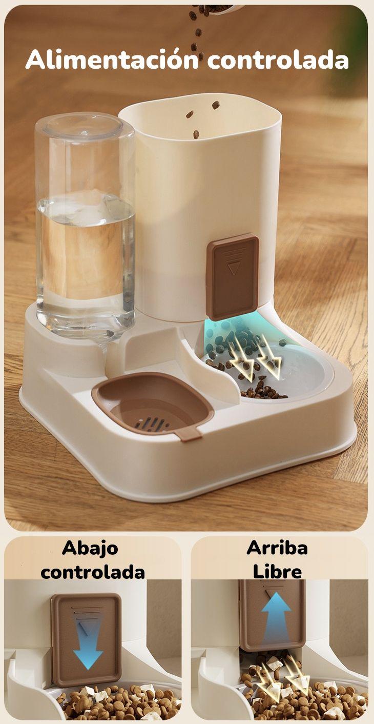 Dispensador Automático Agua Y Alimento 2 En 1 By LuBabycas-6
