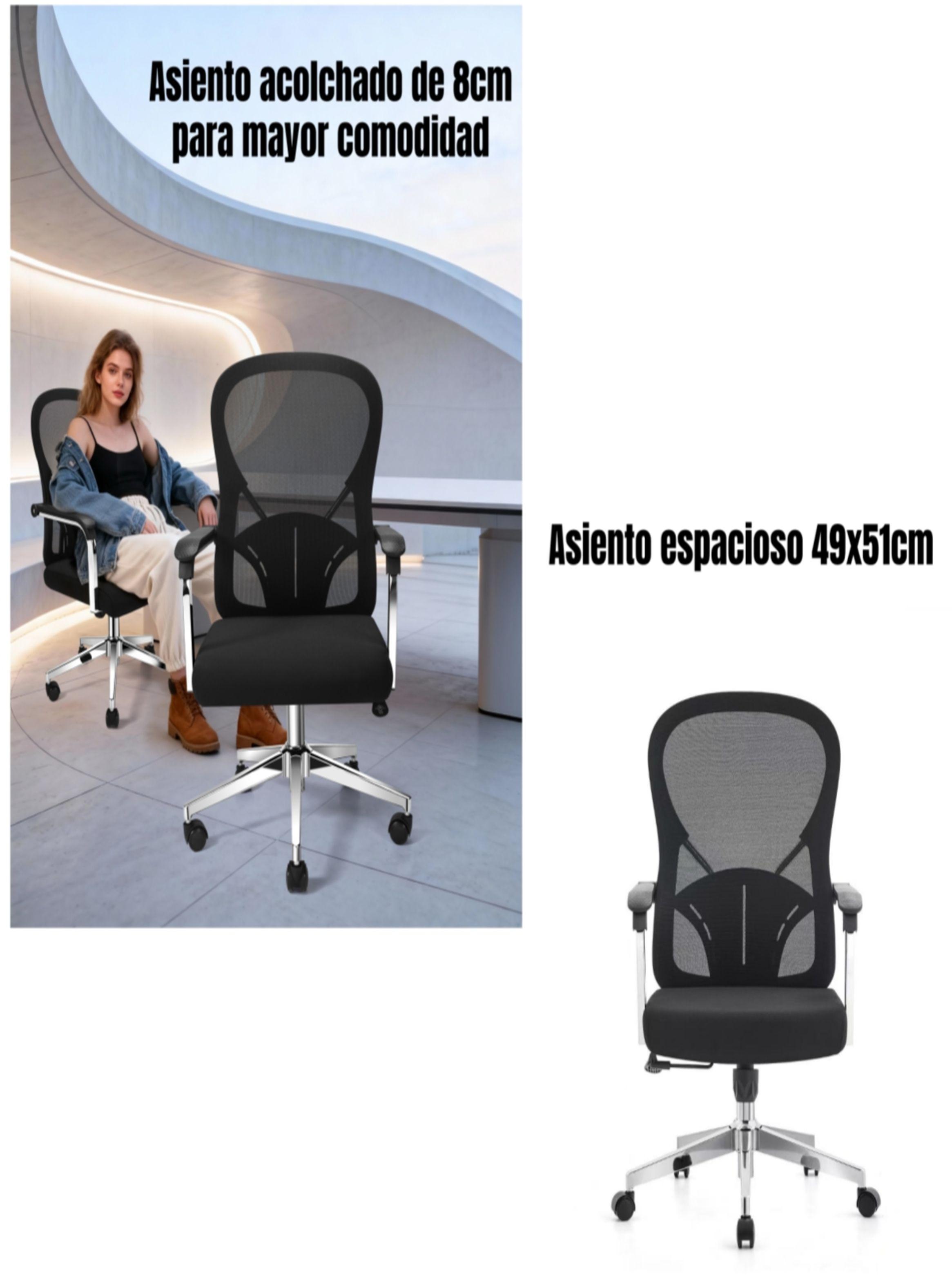 Pack 2 Sillas De Escritorio Oficina Ejecutiva Ergonómica-6