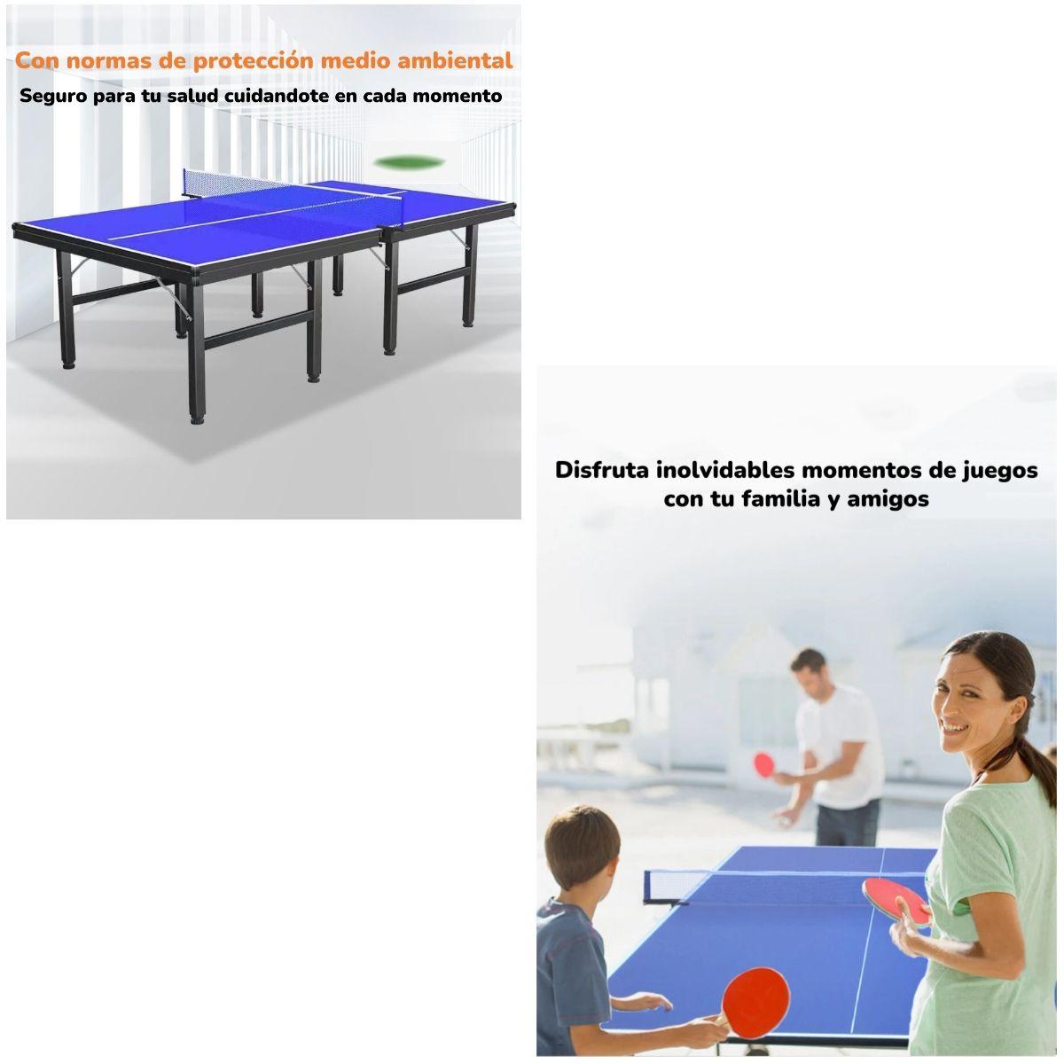 Mesa De Ping Pong Profesional Plegable 274CM By LuBabycas-5