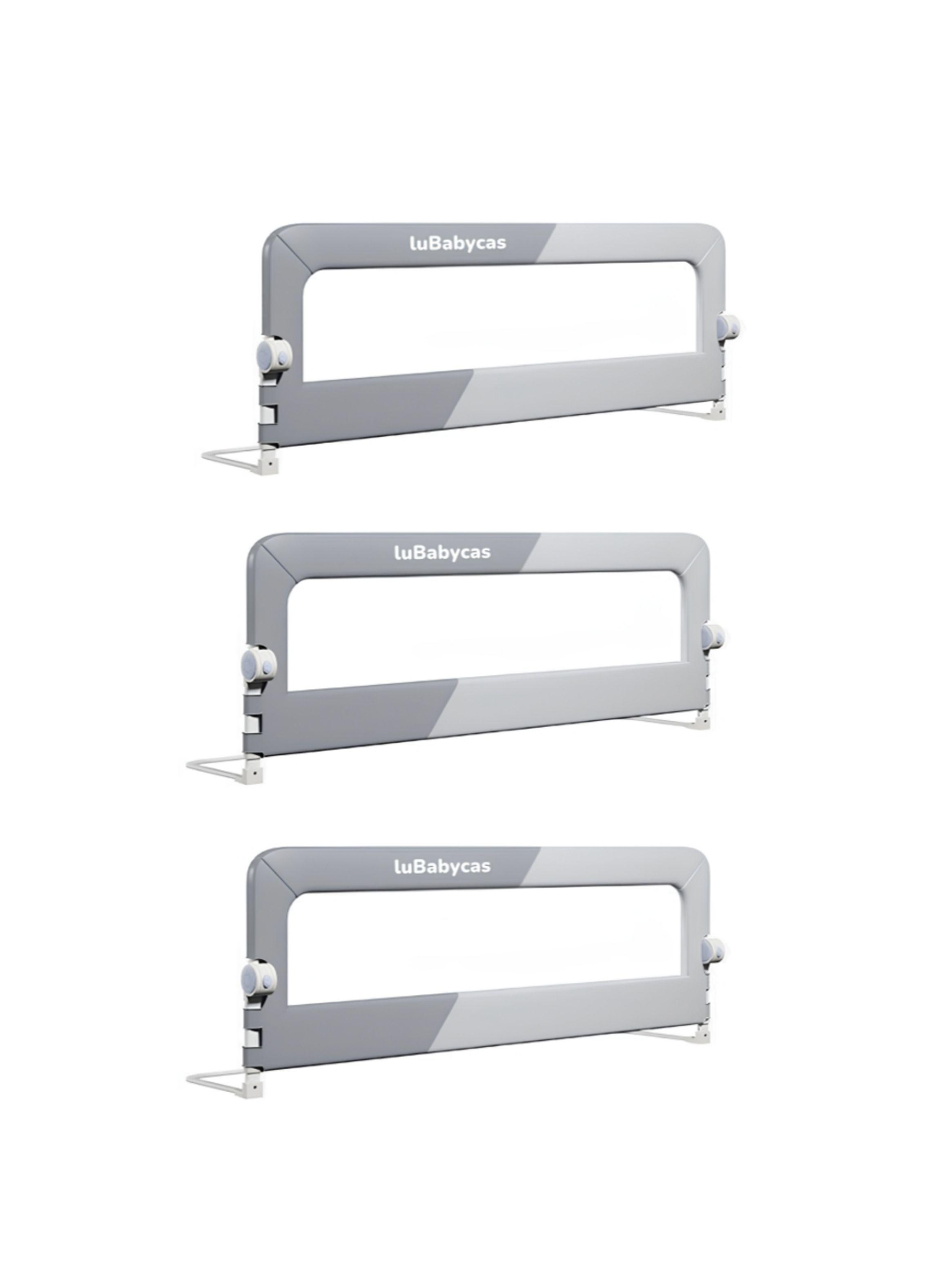 Pack 3 Barandas De Cama Plegable Cama King LuBabycas-0