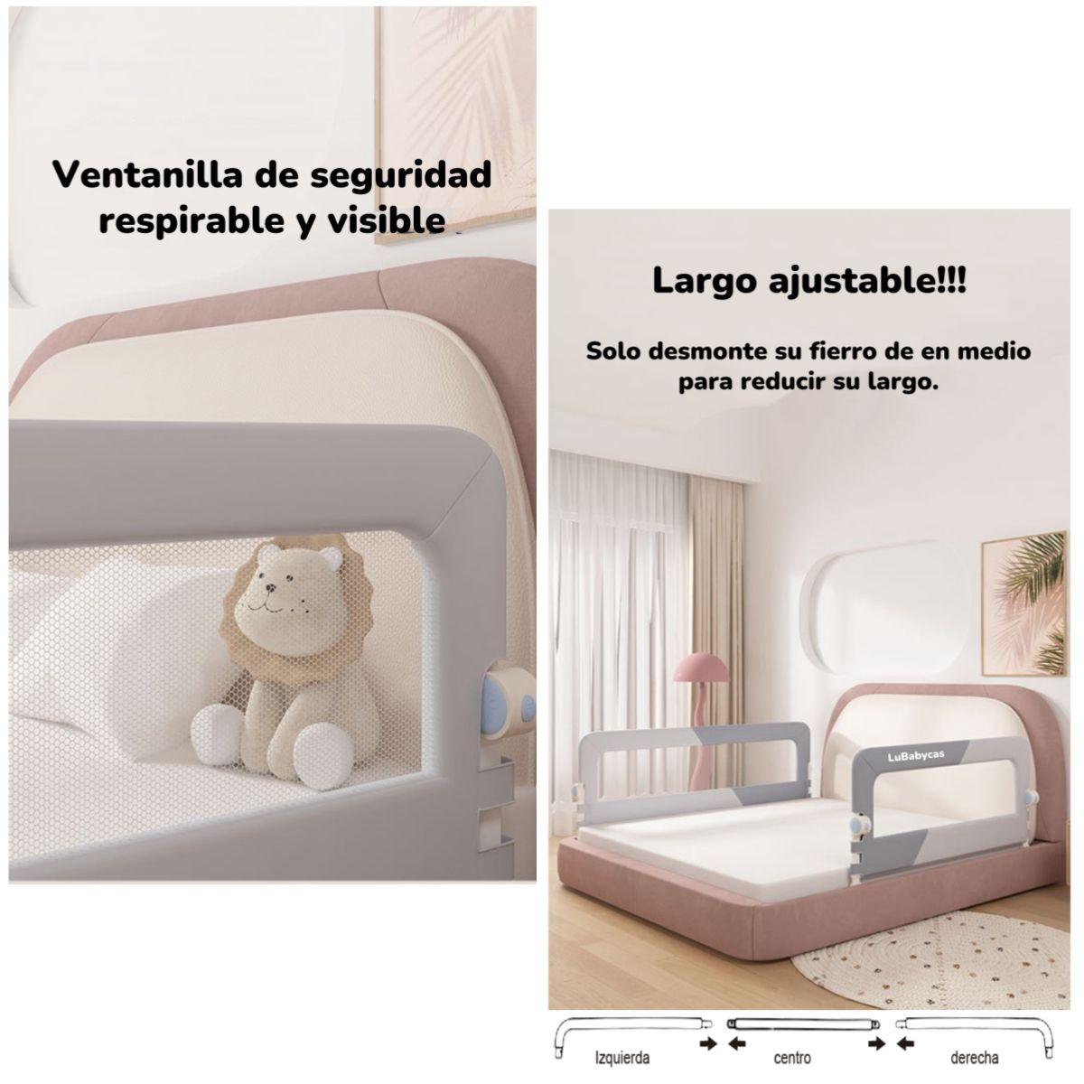 Pack 3 Barandas De Cama Plegable Cama King LuBabycas-7