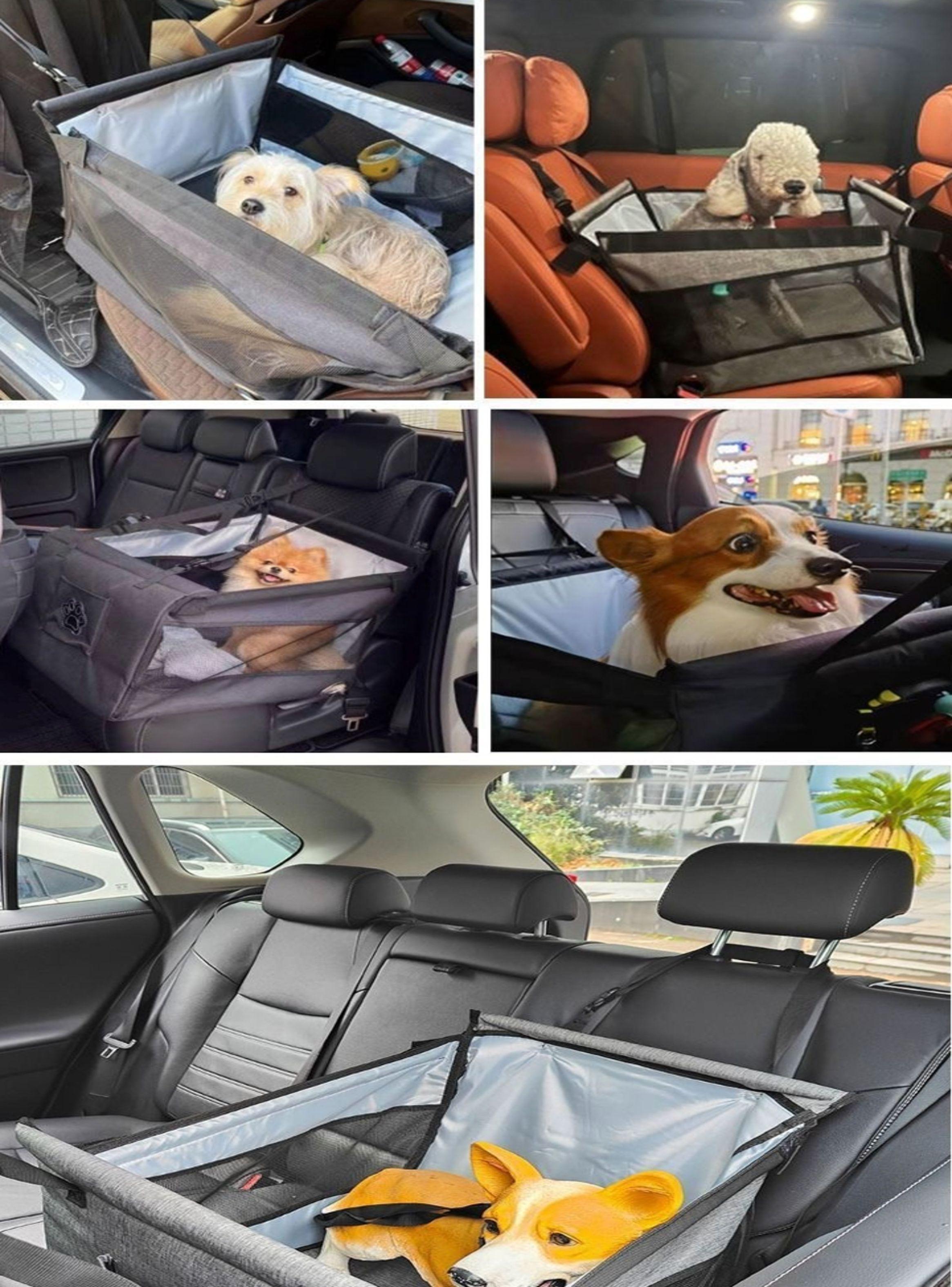 Asiento De Auto 49cm Perros Plegable Con Protector Guard-7