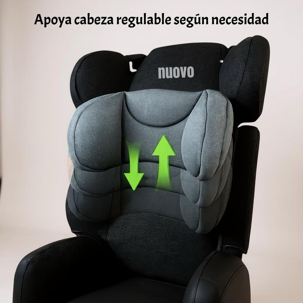 Silla De Auto Butaca 9-36KG 12 Años Gris RA-E LuBabycas-6