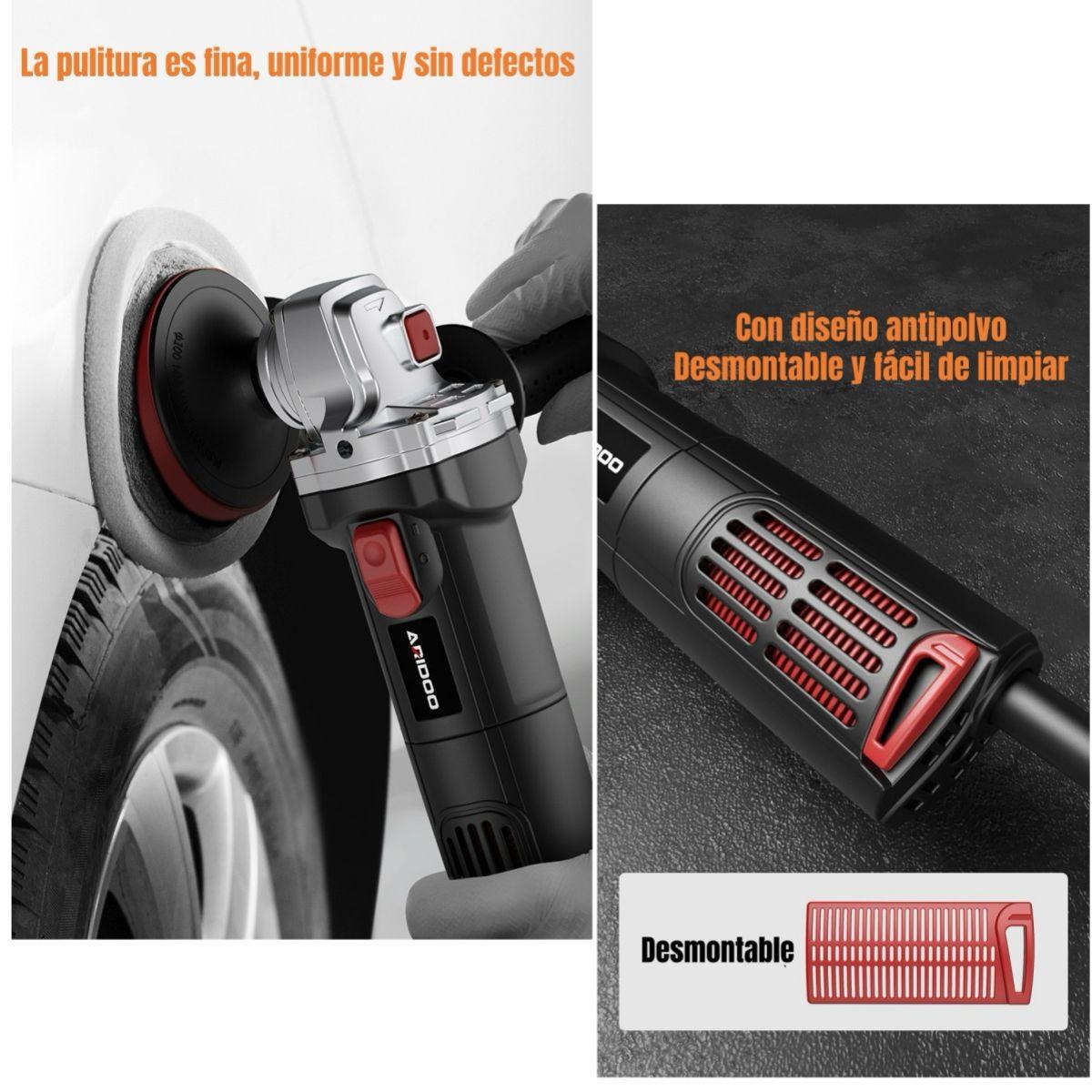 Esmeril Angular Eléctrico 850W Con Discos Más Accesorios-3