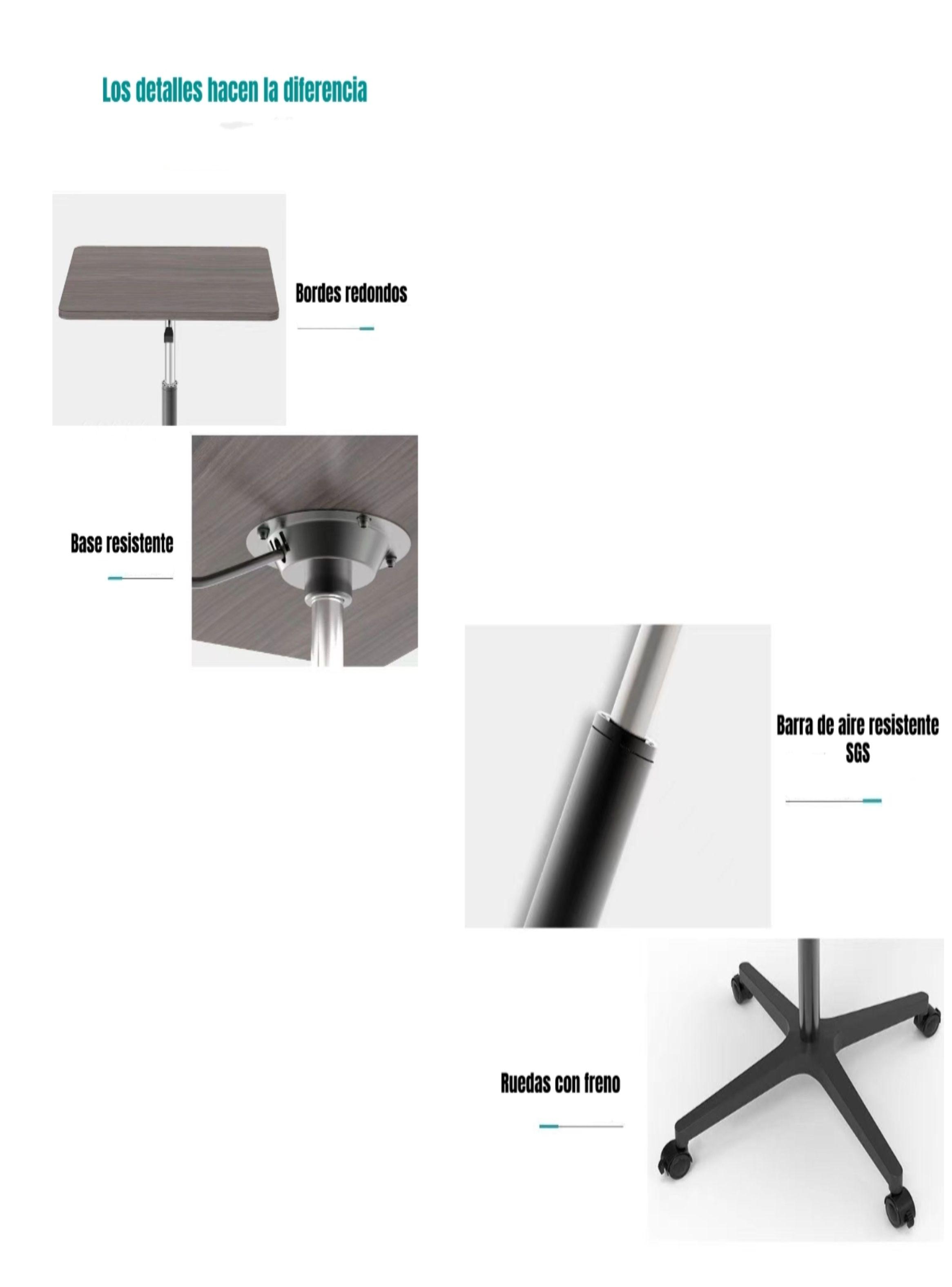 Mesa Auxiliar Centro Lateral Living Regulable 59-80cm Nocoli-5