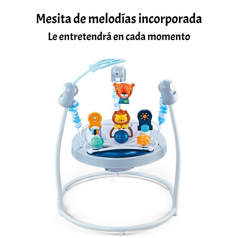 Saltarín Centro De Actividad Musical Smile Azul LuBabycas-3