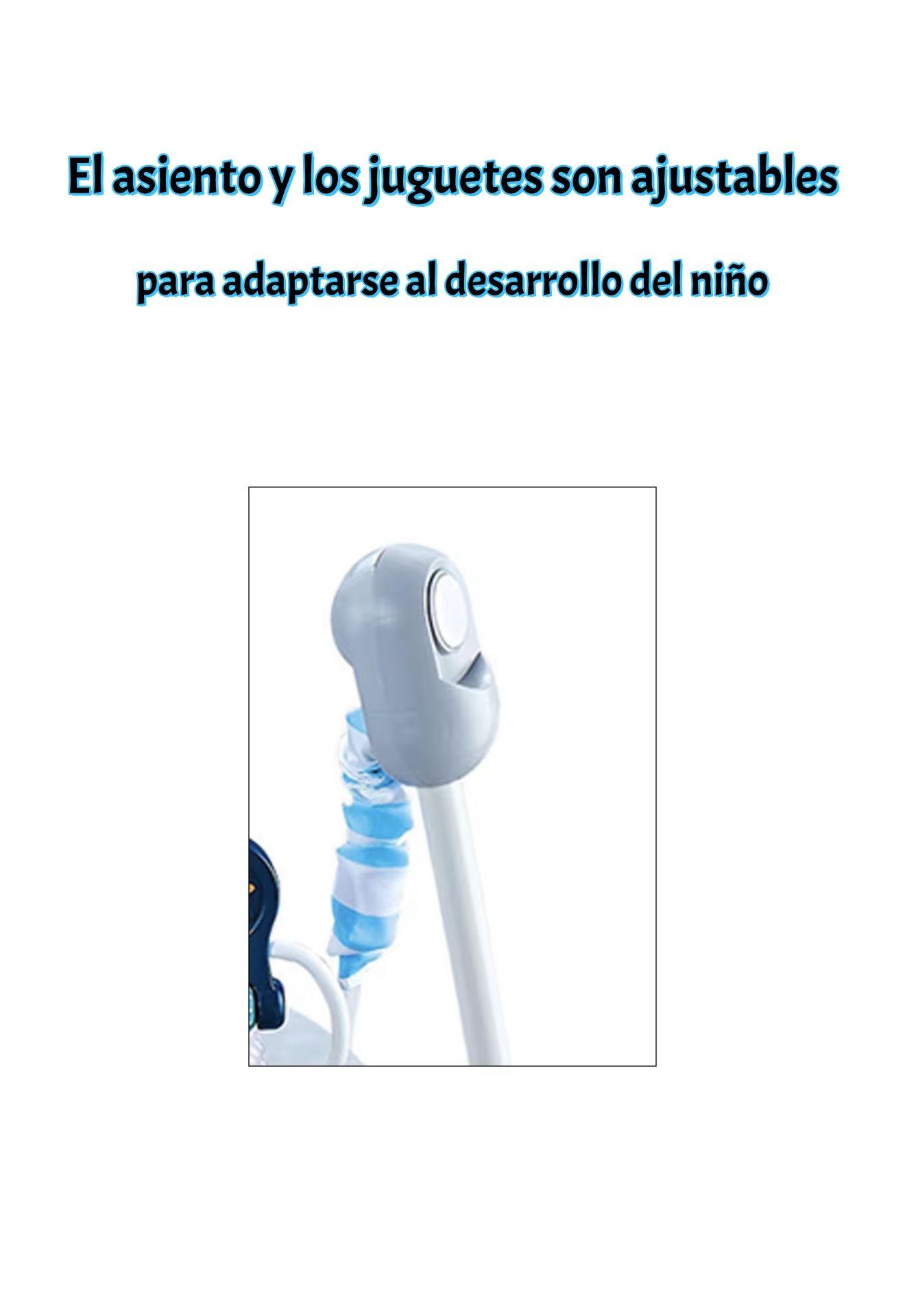Saltarín Centro De Actividad Musical Smile Azul LuBabycas-4