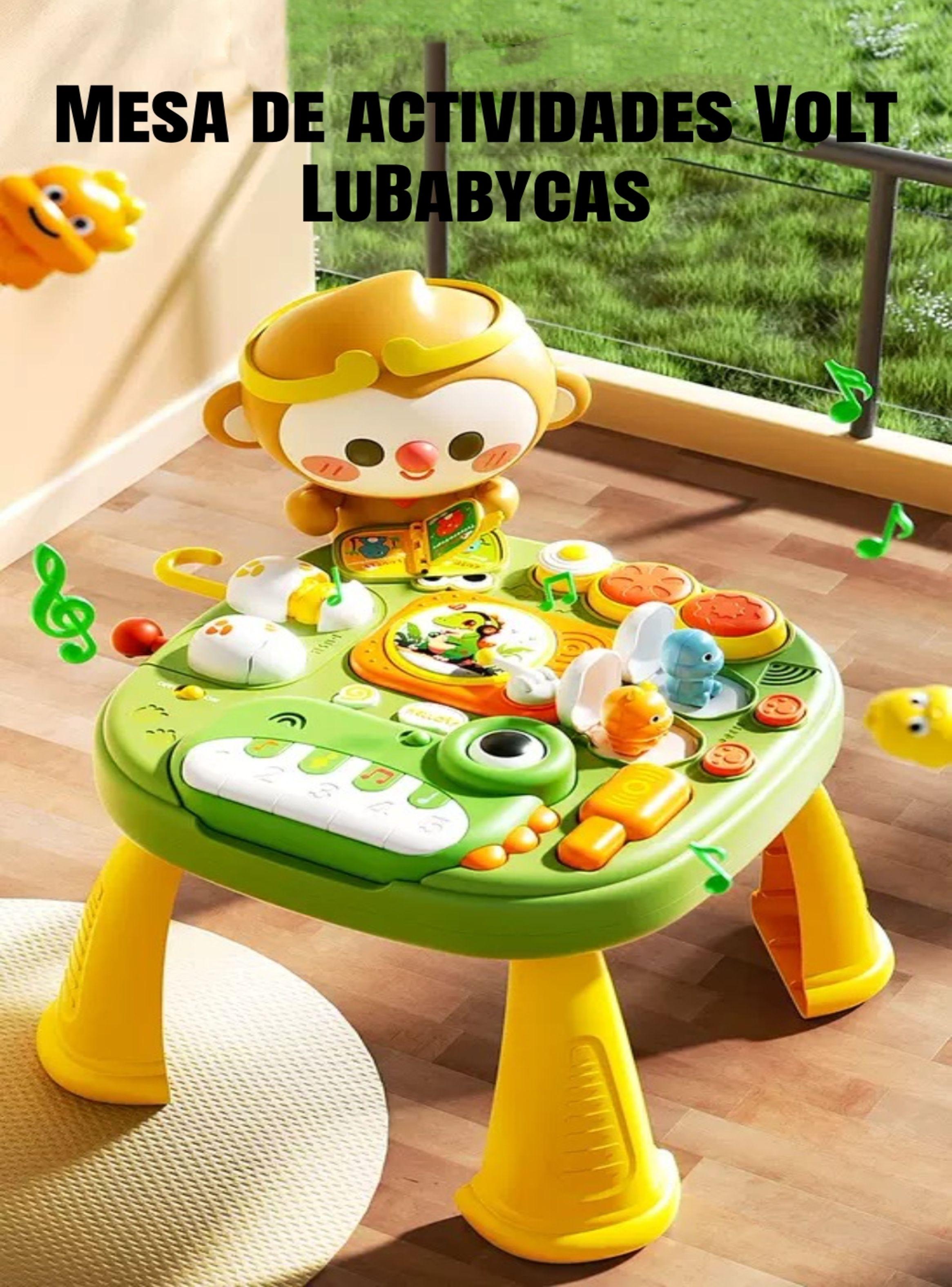 Juguete Mesa De Actividades Musical Con Luces Volt LuBabycas-2