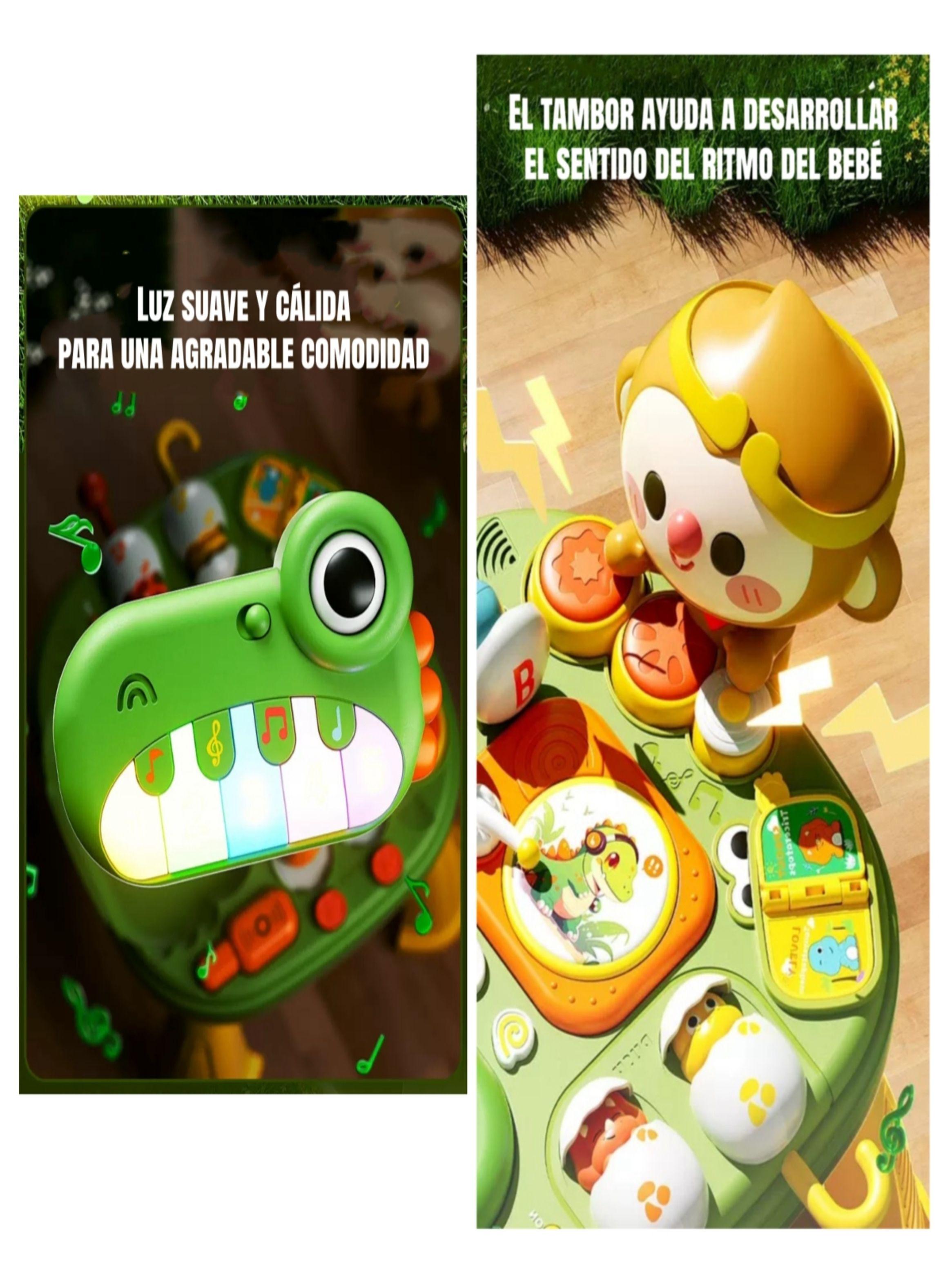 Juguete Mesa De Actividades Musical Con Luces Volt LuBabycas-6