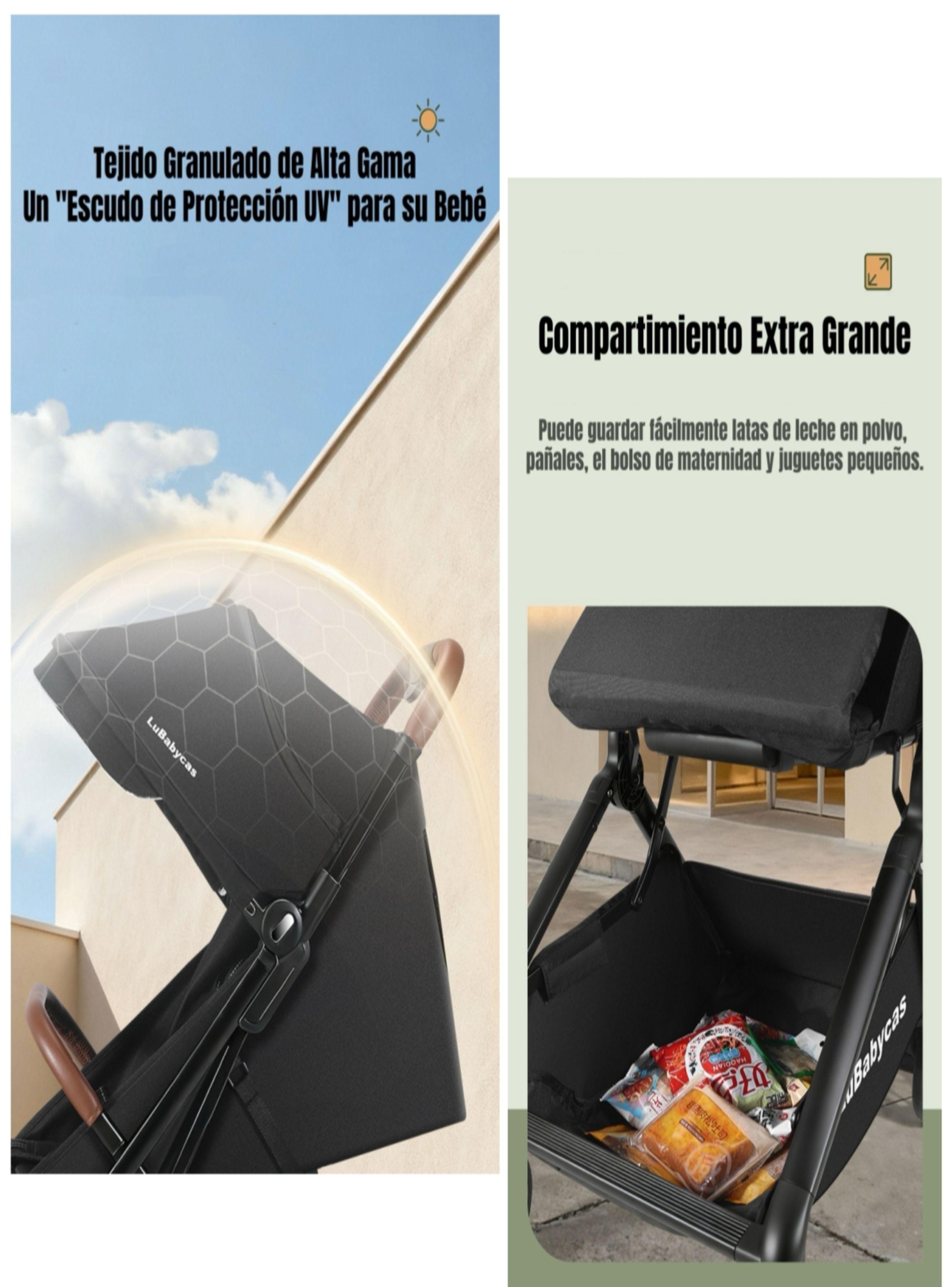 Coche De Paseo Tipo Maleta Aluminio 0-3 Años Jeta LuBabycas-8