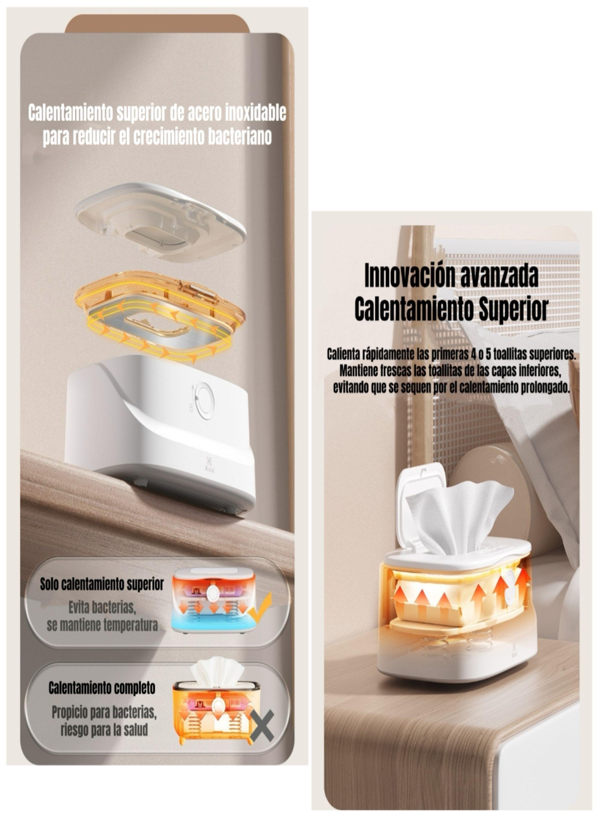 Calentador De Toallitas Húmedas Con Luz Apex By LuBabycas-3