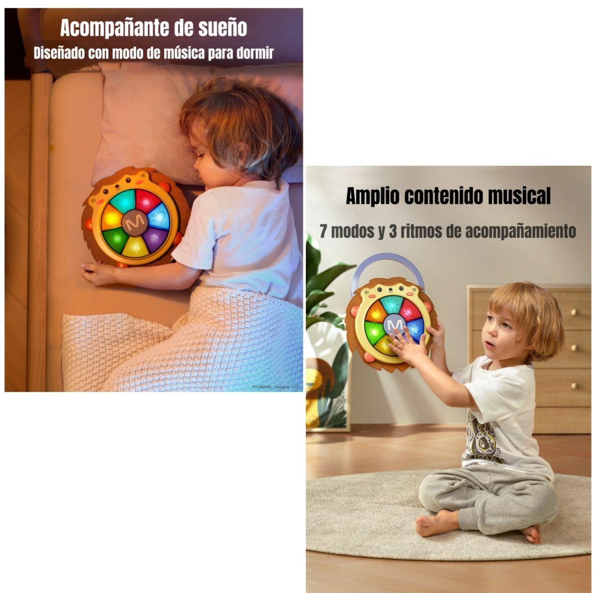 Juguete Sensorial Musical Con Luces 0-6 Años TM139 LuBabycas-3
