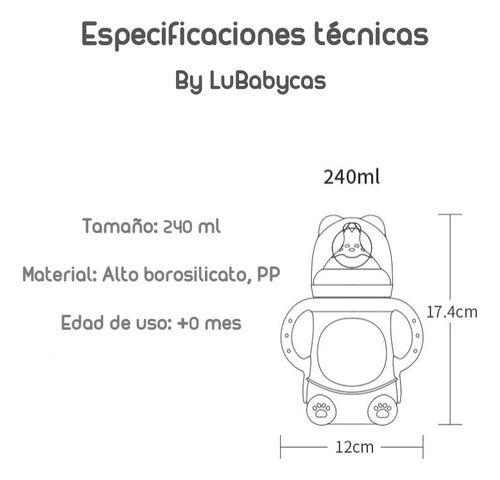 Mamaderas Con Chupetes Y Protector Lubabycas Azul-7