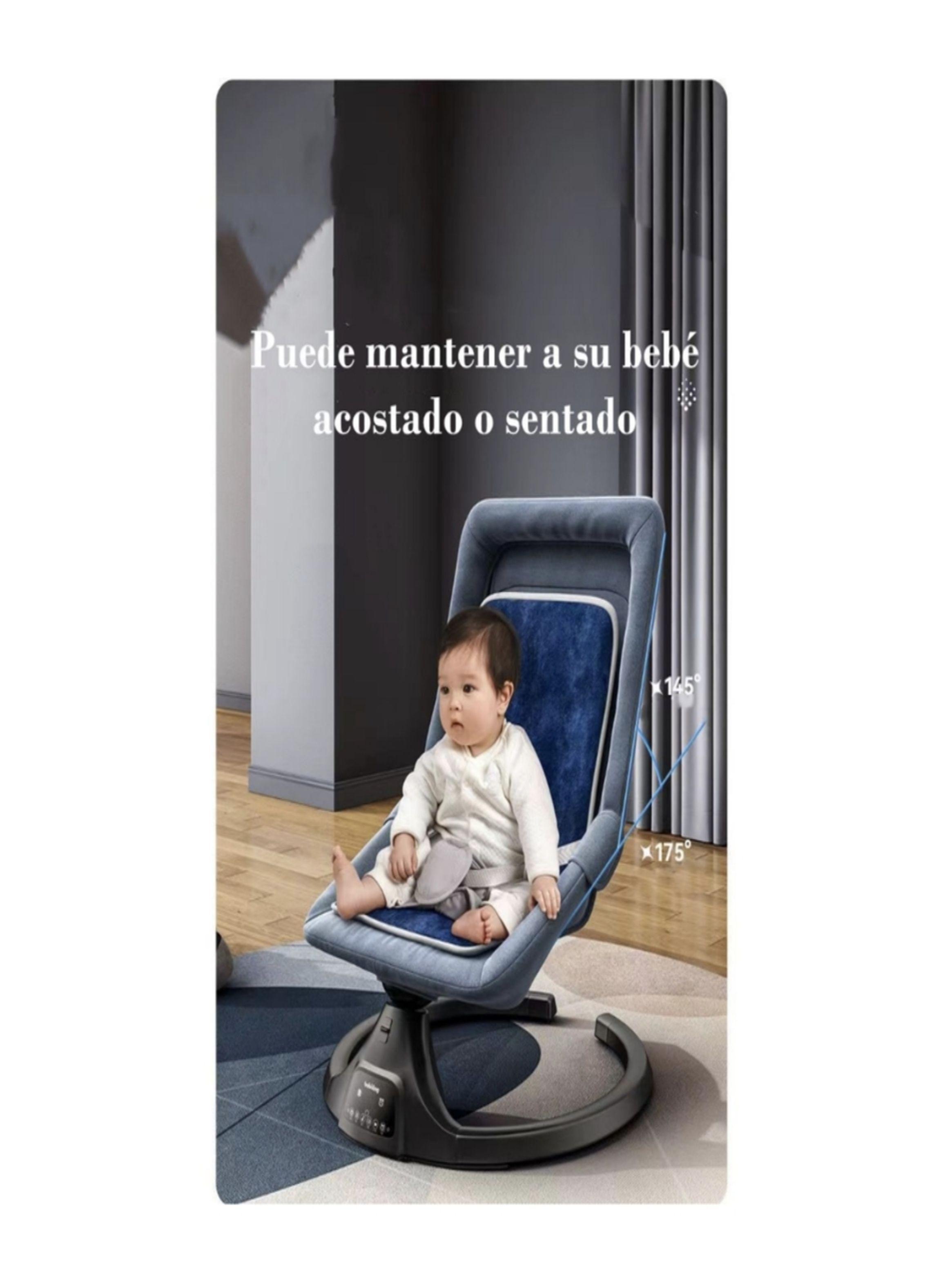 Mecedora Eléctrica Reclinable Bluetooth Lubabycas Osito-4