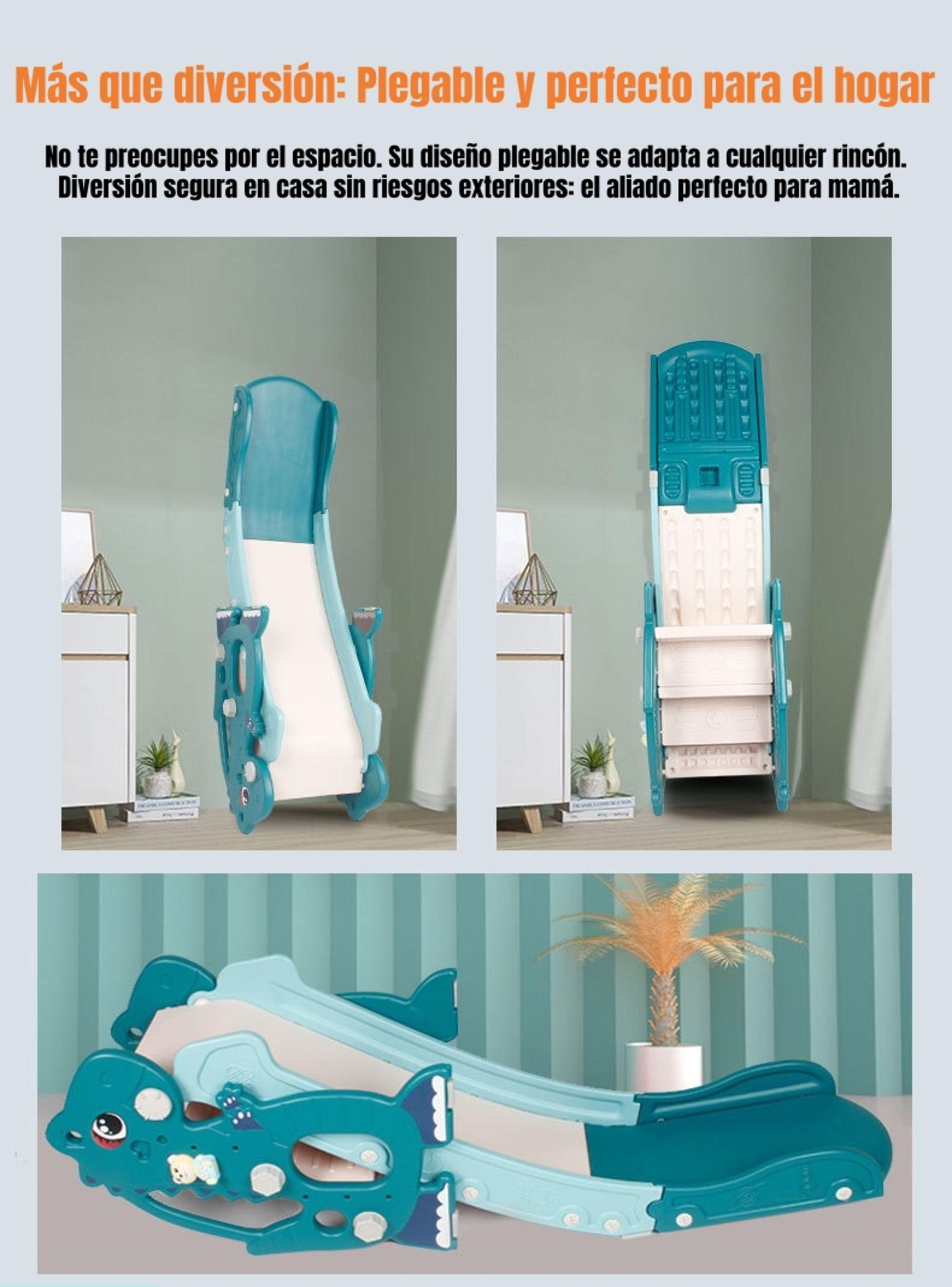 Resbalín Infantil LuBabycas Plegable Top Amarillo 1-6 Años-3