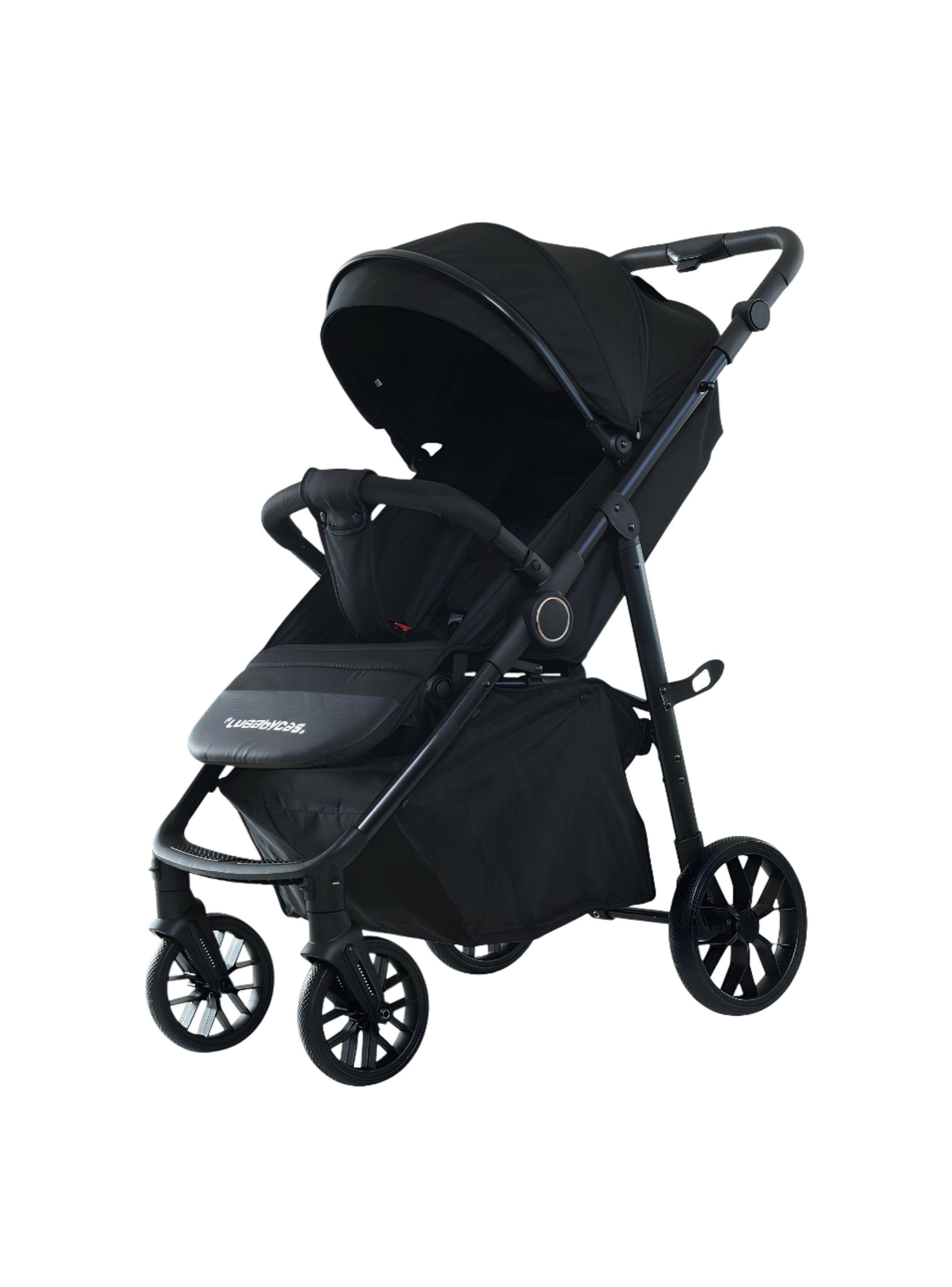 Coche De Paseo Con Posa Vaso 4 Años Iron Negro LuBabycas-0
