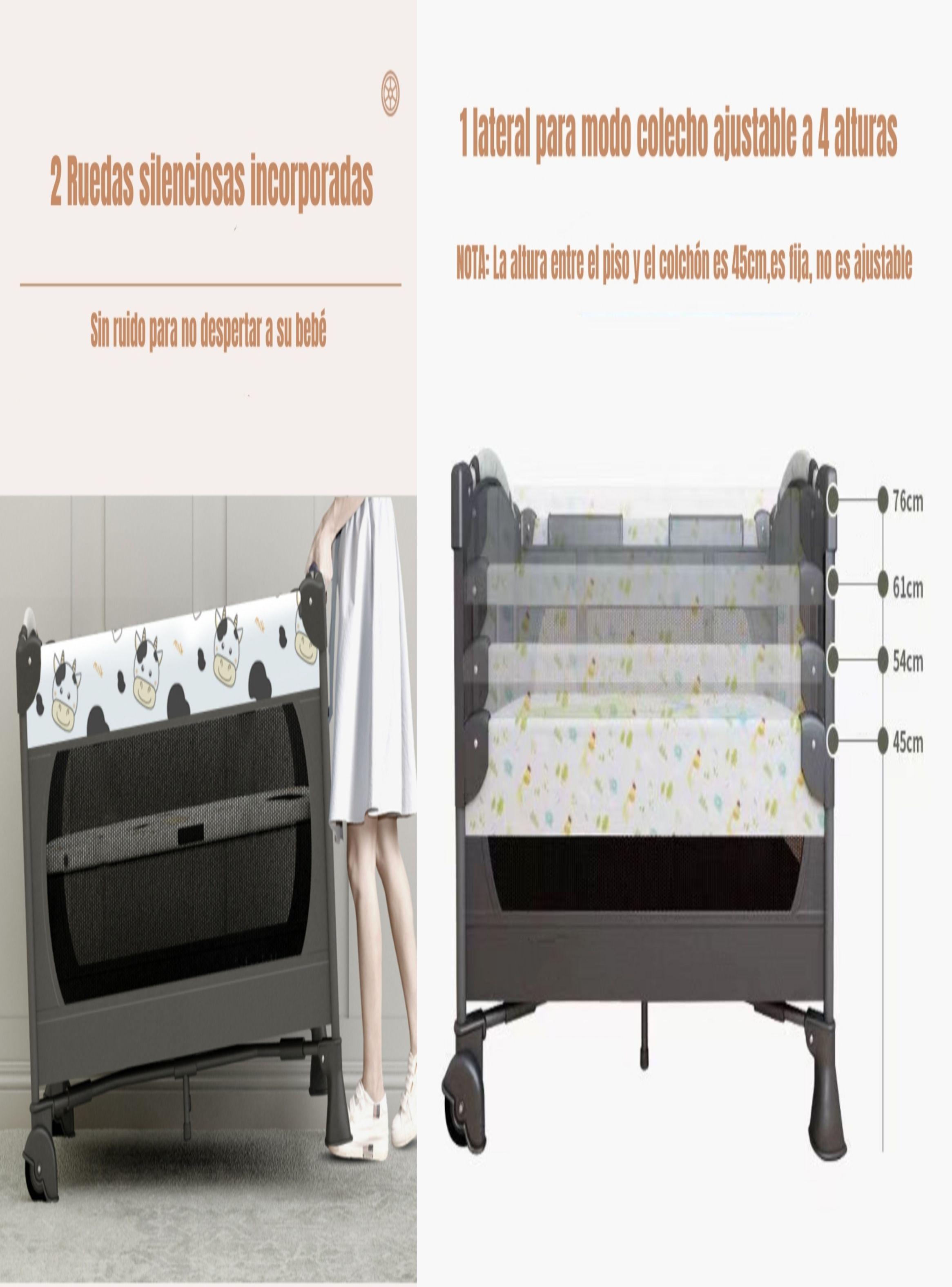 Cuna Colecho Corral 3 En 1 Vricale Leon LuBabycas-7