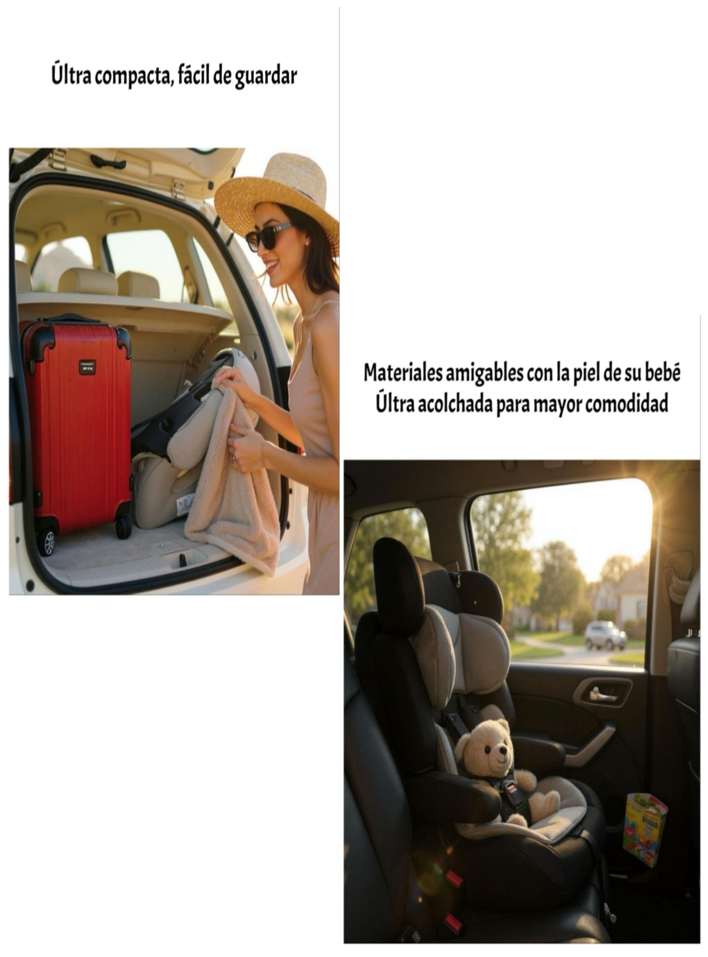 Silla De Auto Butaca 9-36KG 12 Años Rosada RA-E LuBabycas-5