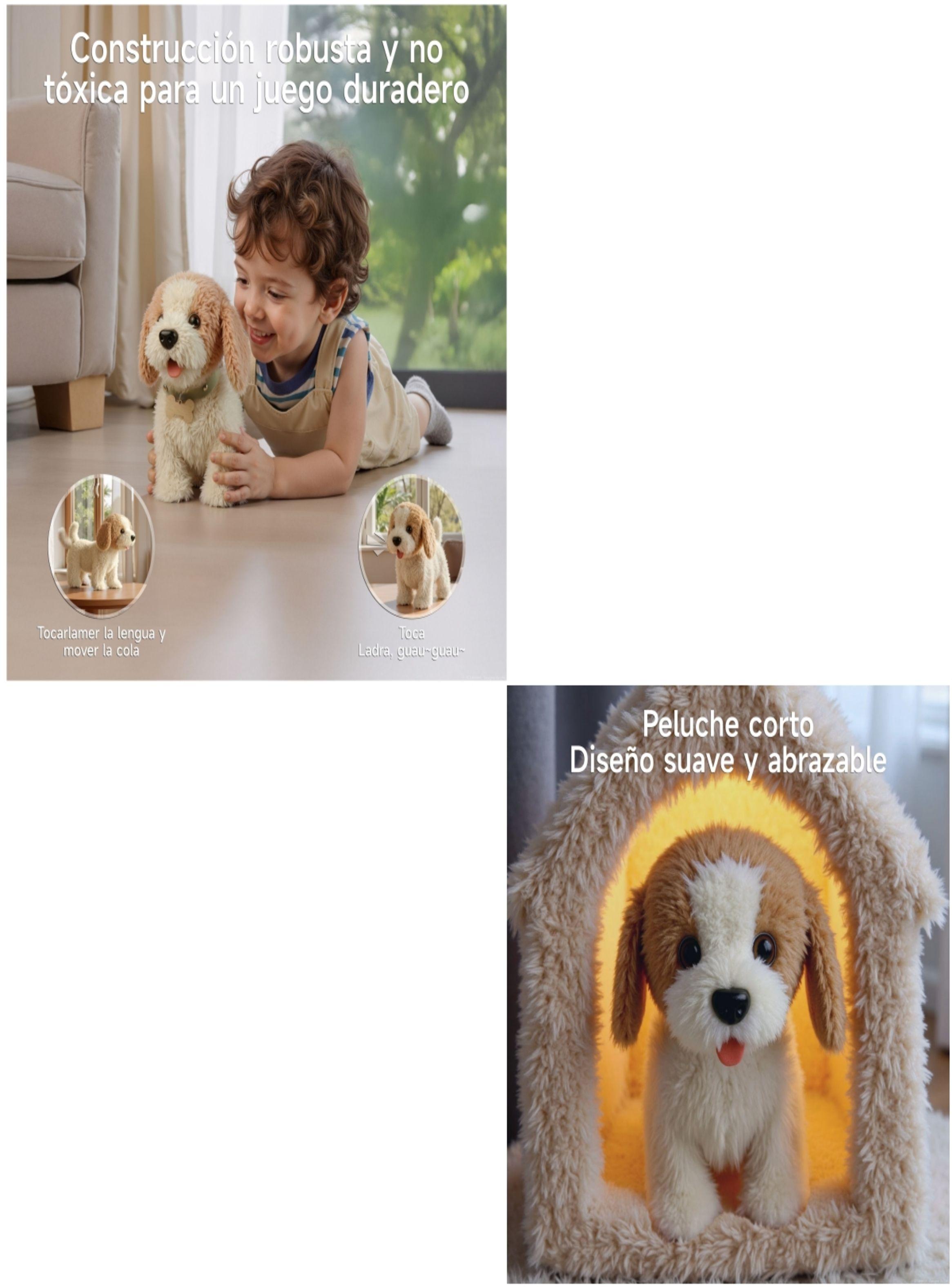Perro de Peluche Juego De Juguetes Musical TM381 LuBabycas-5