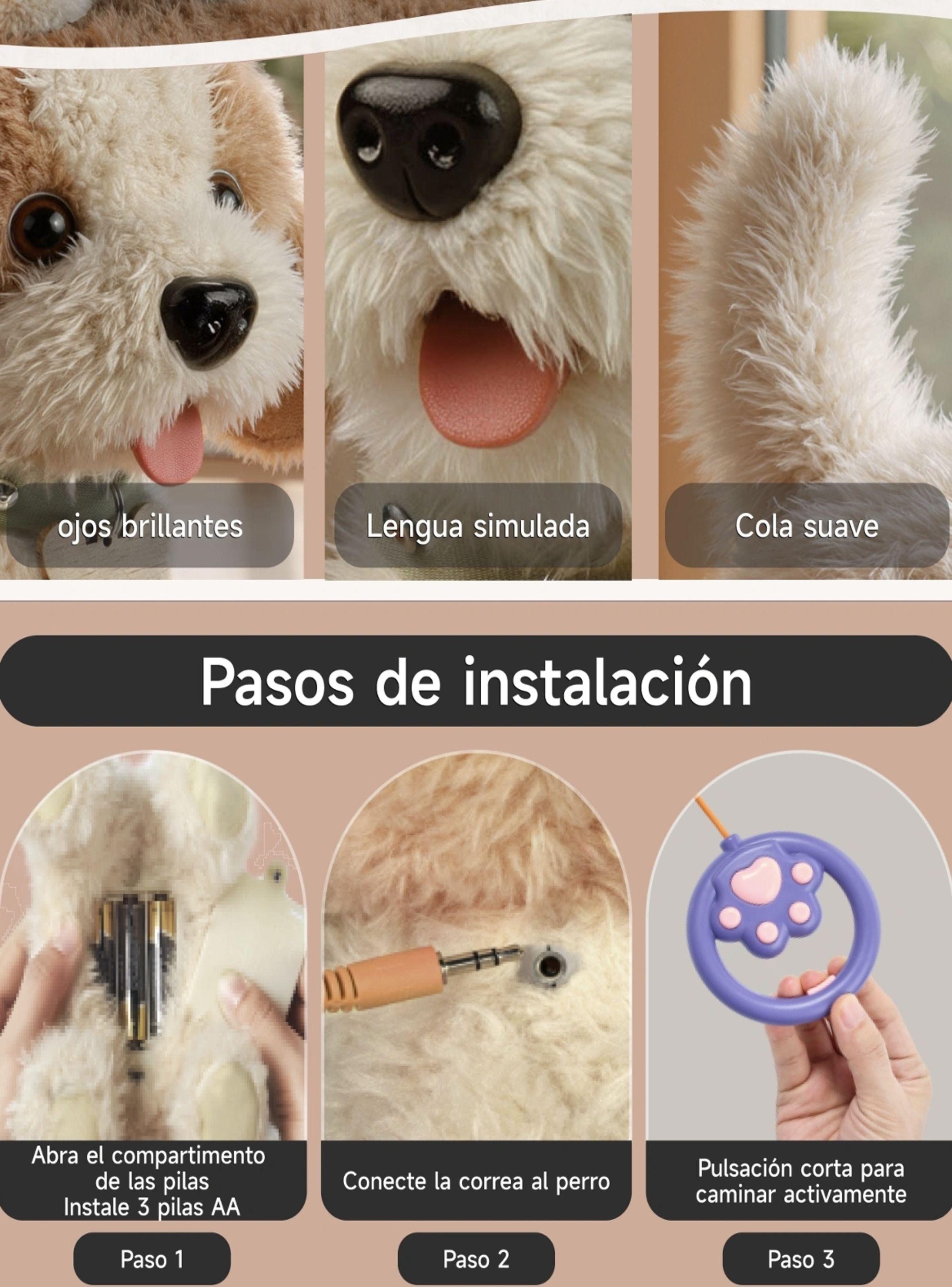 Perro de Peluche Juego De Juguetes Musical TM381 LuBabycas-7