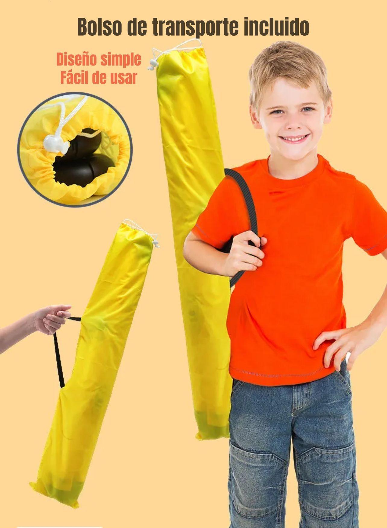 Arco de Fútbol 120x80cm Con Bolso de Transporte LuBabycas-3