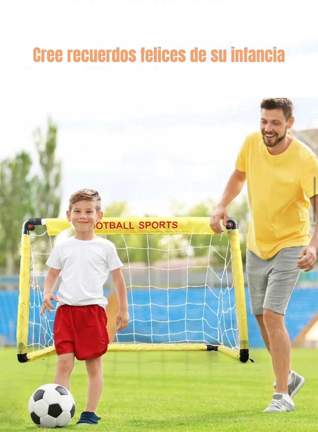 Arco de Fútbol 120x80cm Con Bolso de Transporte LuBabycas-7