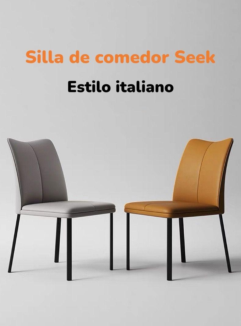 Pack 2 Sillas De Comedor Gris Seek By LuBabycas-2