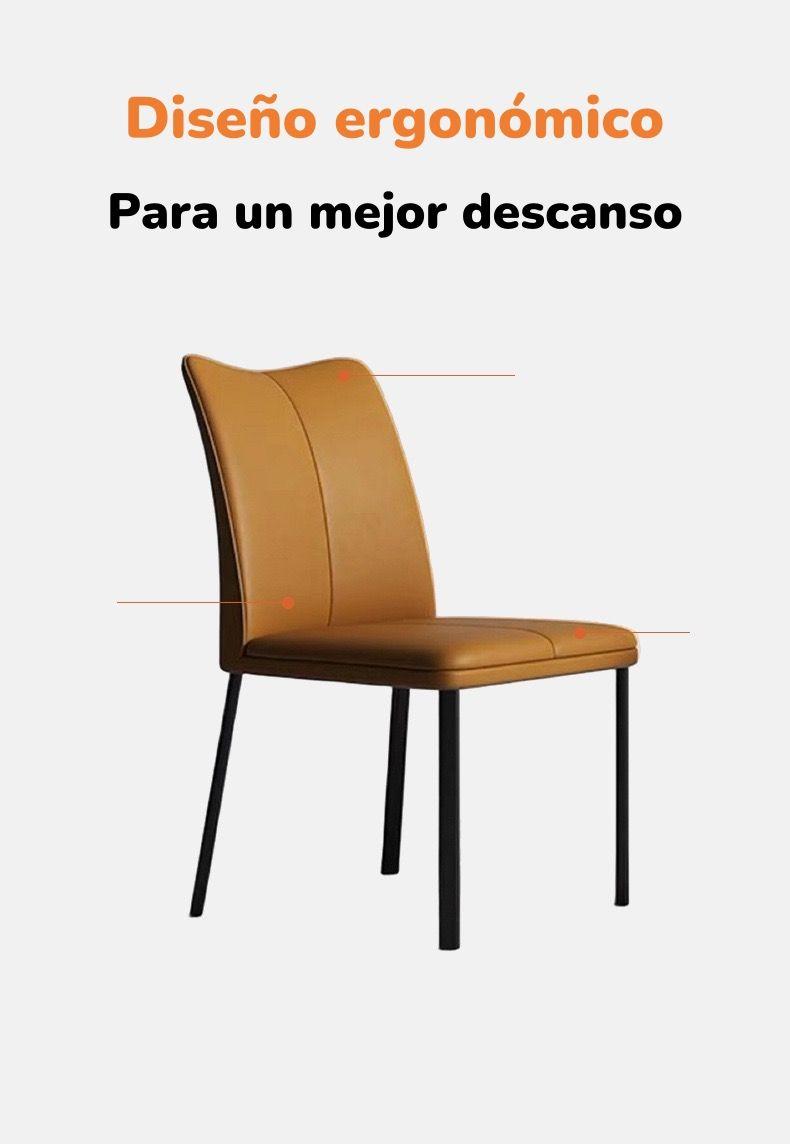 Pack 2 Sillas De Comedor Gris Seek By LuBabycas-3