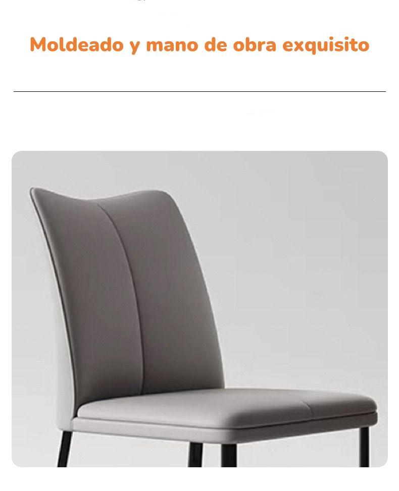 Pack 2 Sillas De Comedor Gris Seek By LuBabycas-5