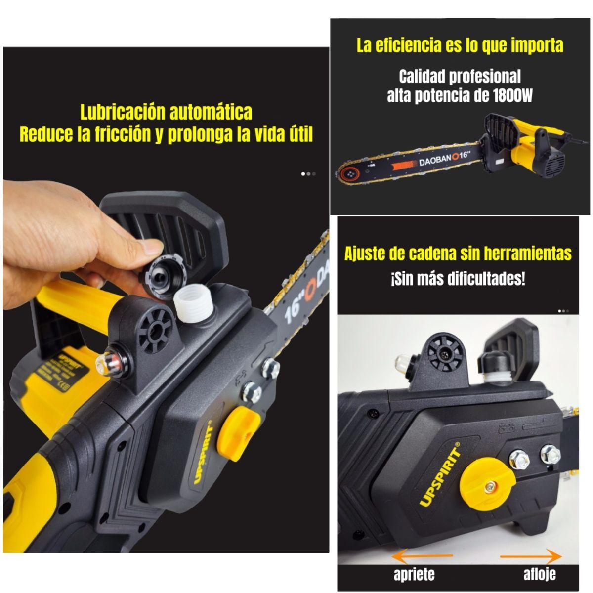 Motosierra Eléctrica 16" 1800W 800RPM J01-4