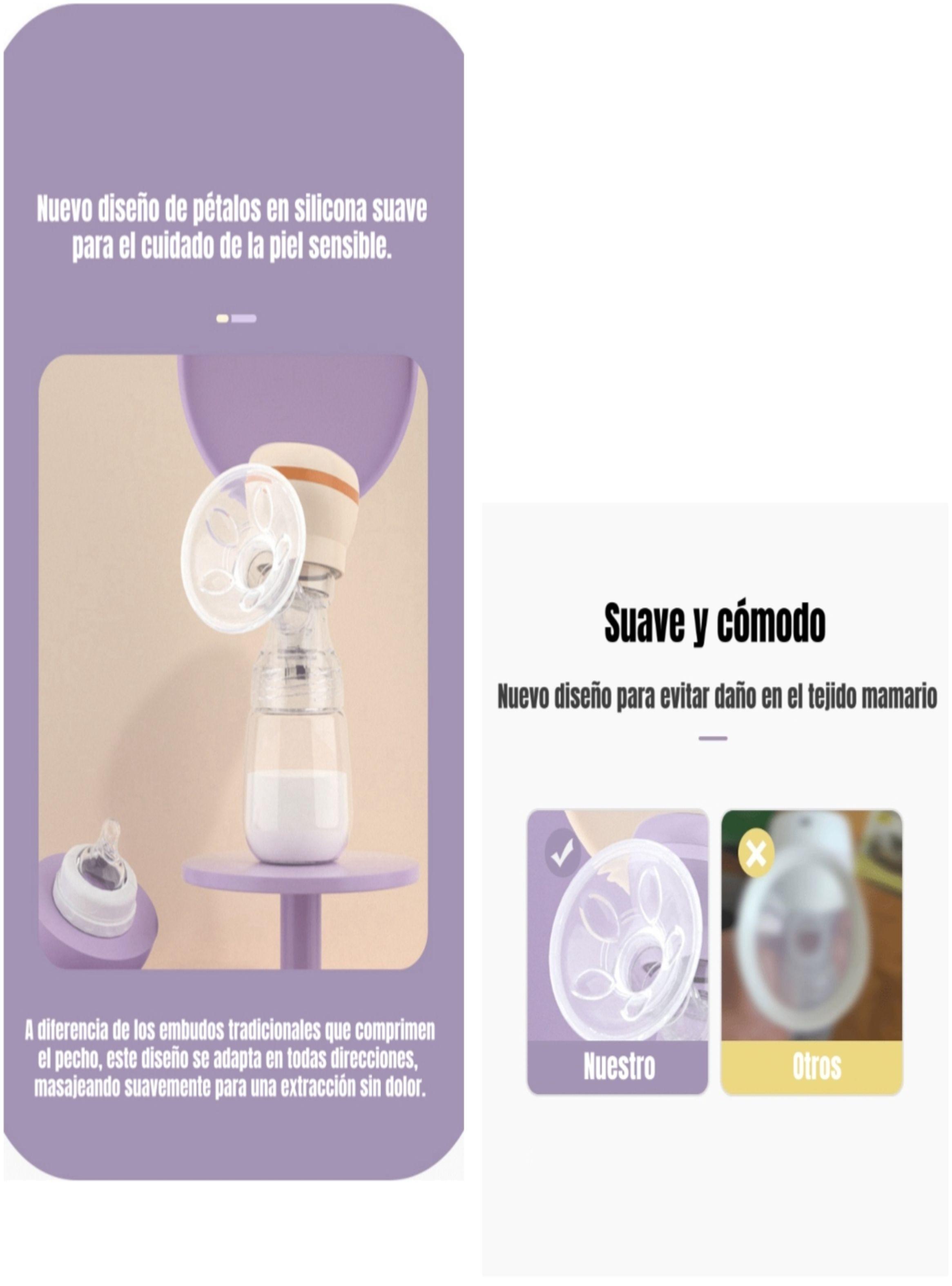 Extractor De Leche Eléctrico 10 Bolsas RH289 Verde LuBabycas-5