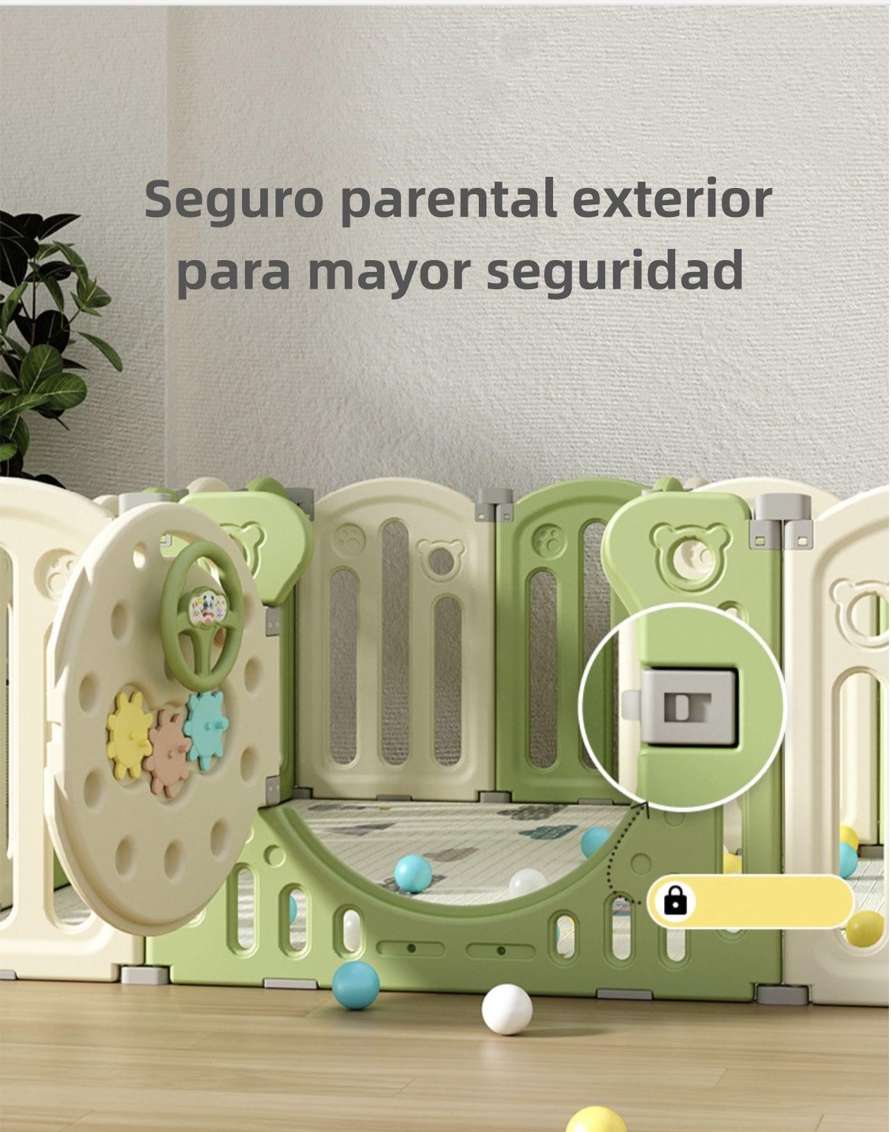Corral Armado Multiposiciones Accesorios 160*191cm Lubabycas-3