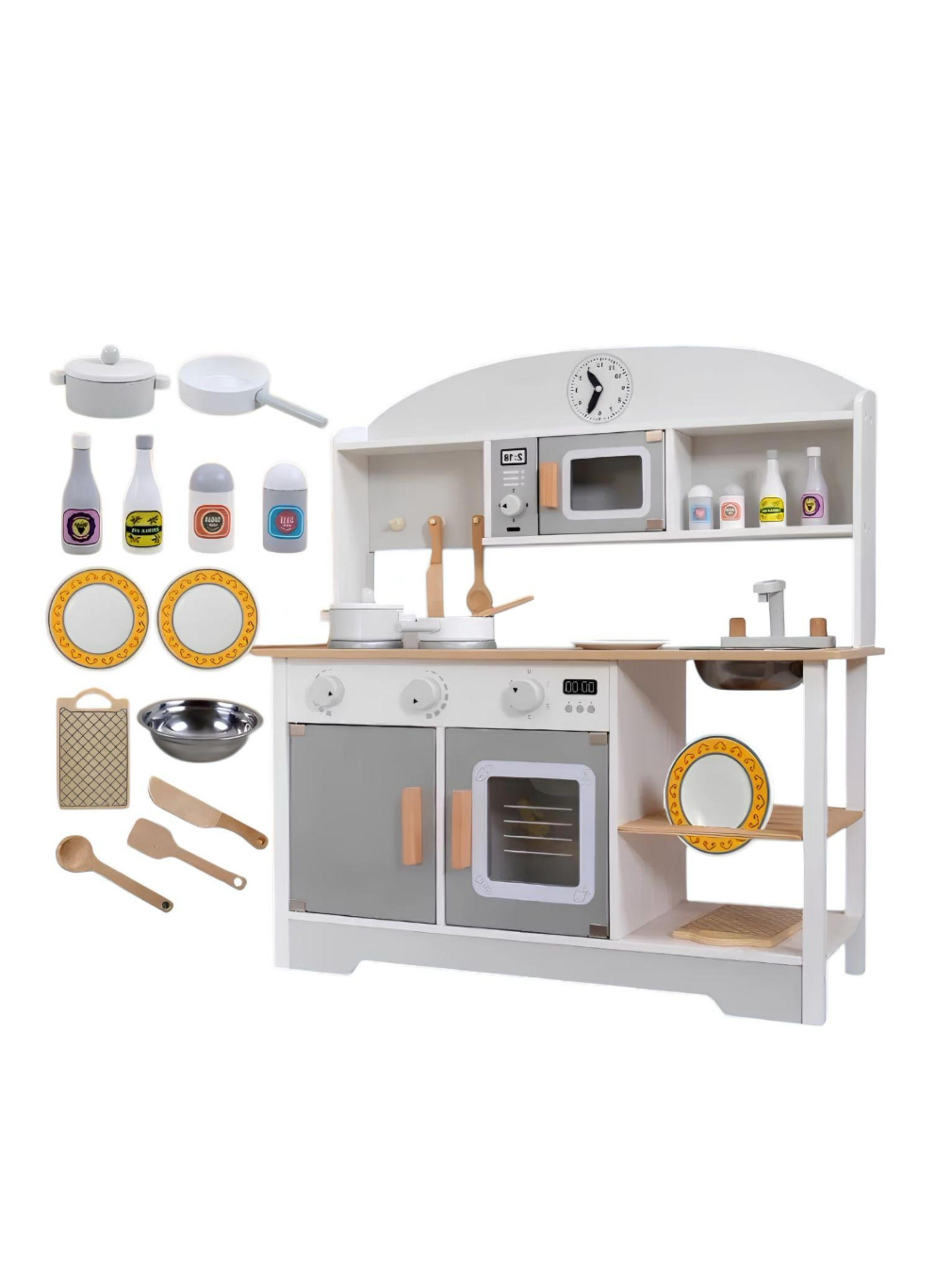 Cocina De Juguete Infantil Niños LuBabycas Accesorios Chef-0