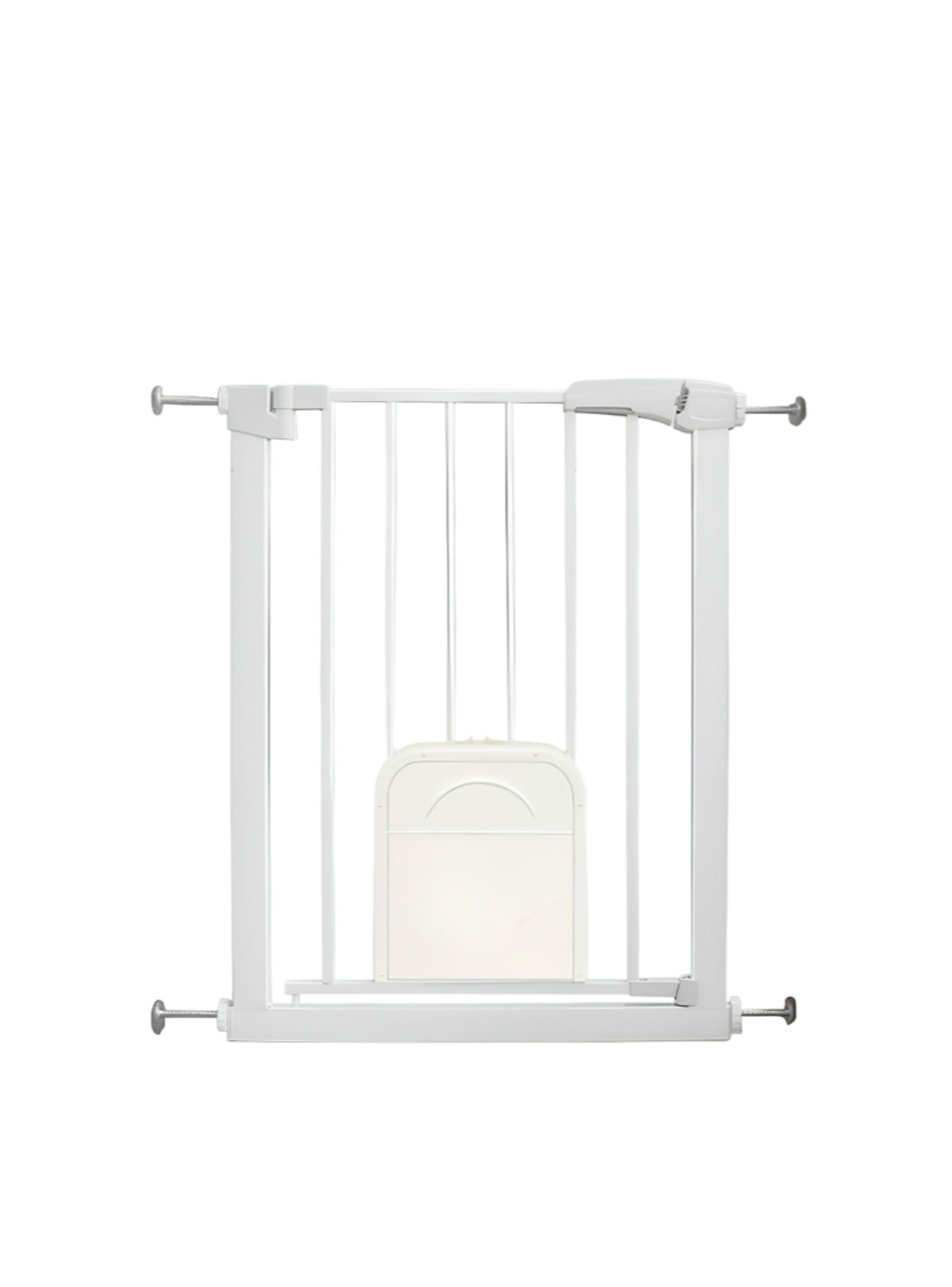 Puerta Seguridad Bebé Con Puertita De Mascota Door LuBabycas-0