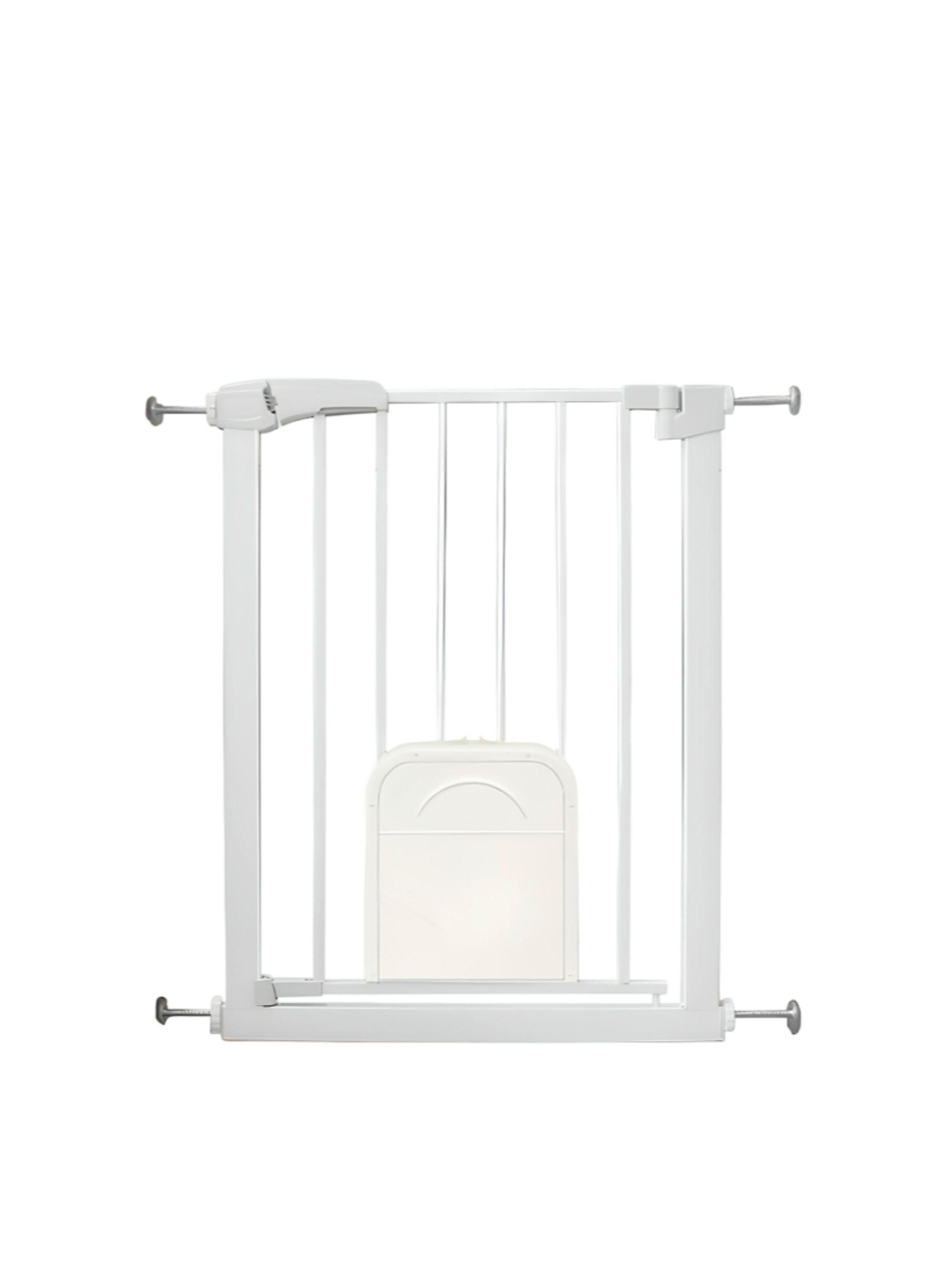 Puerta Seguridad Bebé Con Puertita De Mascota Door LuBabycas-1