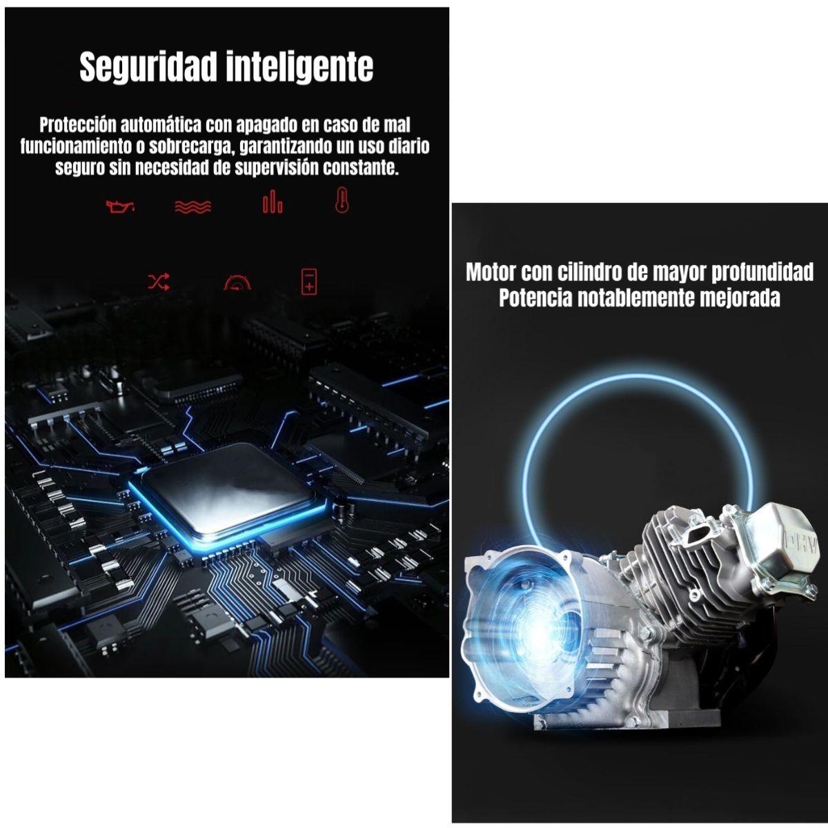 Generador Eléctrico A Gasolina OHV 2500W HD Rojo-3