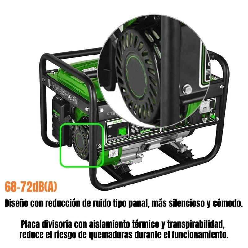 Generador Eléctrico A Gasolina OHV 2500W HD Rojo-4