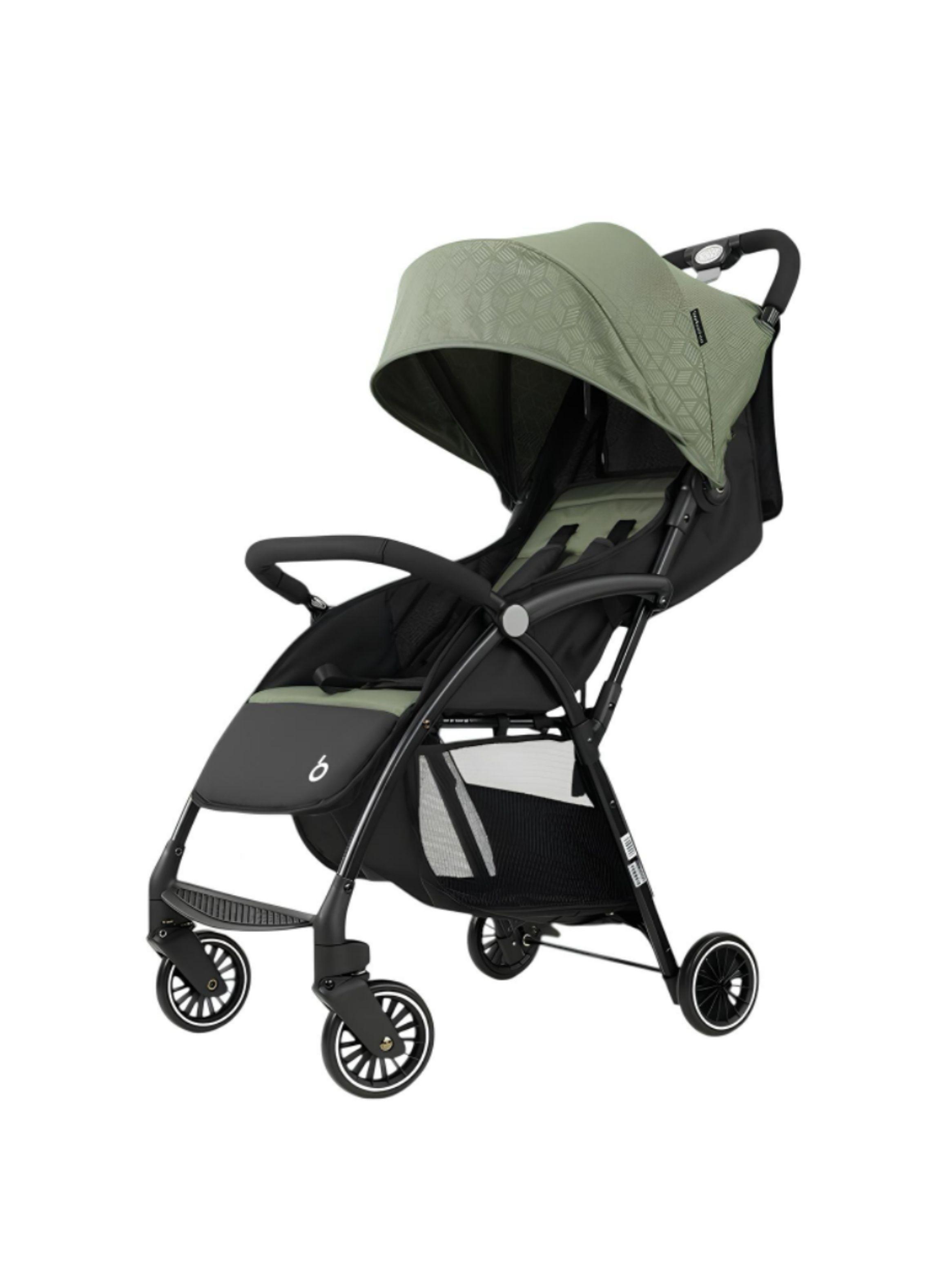 Coche De Paseo Últra Compacto Liviano Viena Verde LuBabycas-0