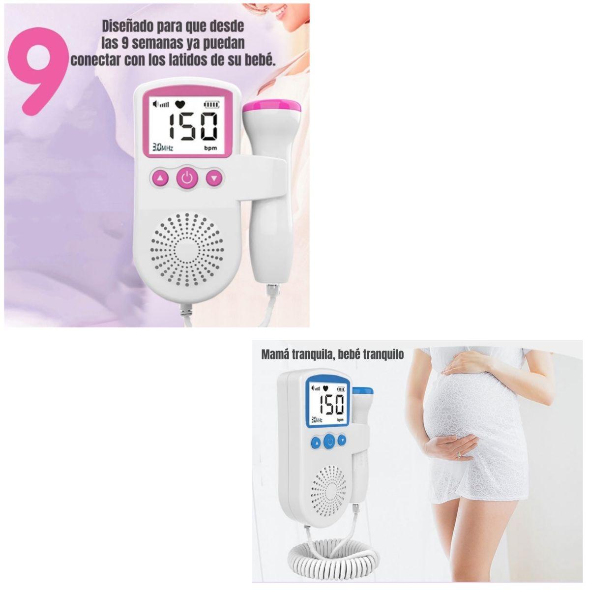 Monitor Fetal Doppler Latidos Corazón Bebé By LuBabycas-4