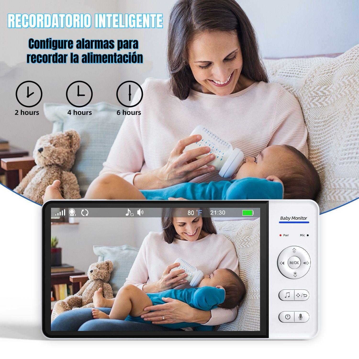 Cámara Monitor Inteligente Premium 7″1080P ABM780 LuBabycas-5